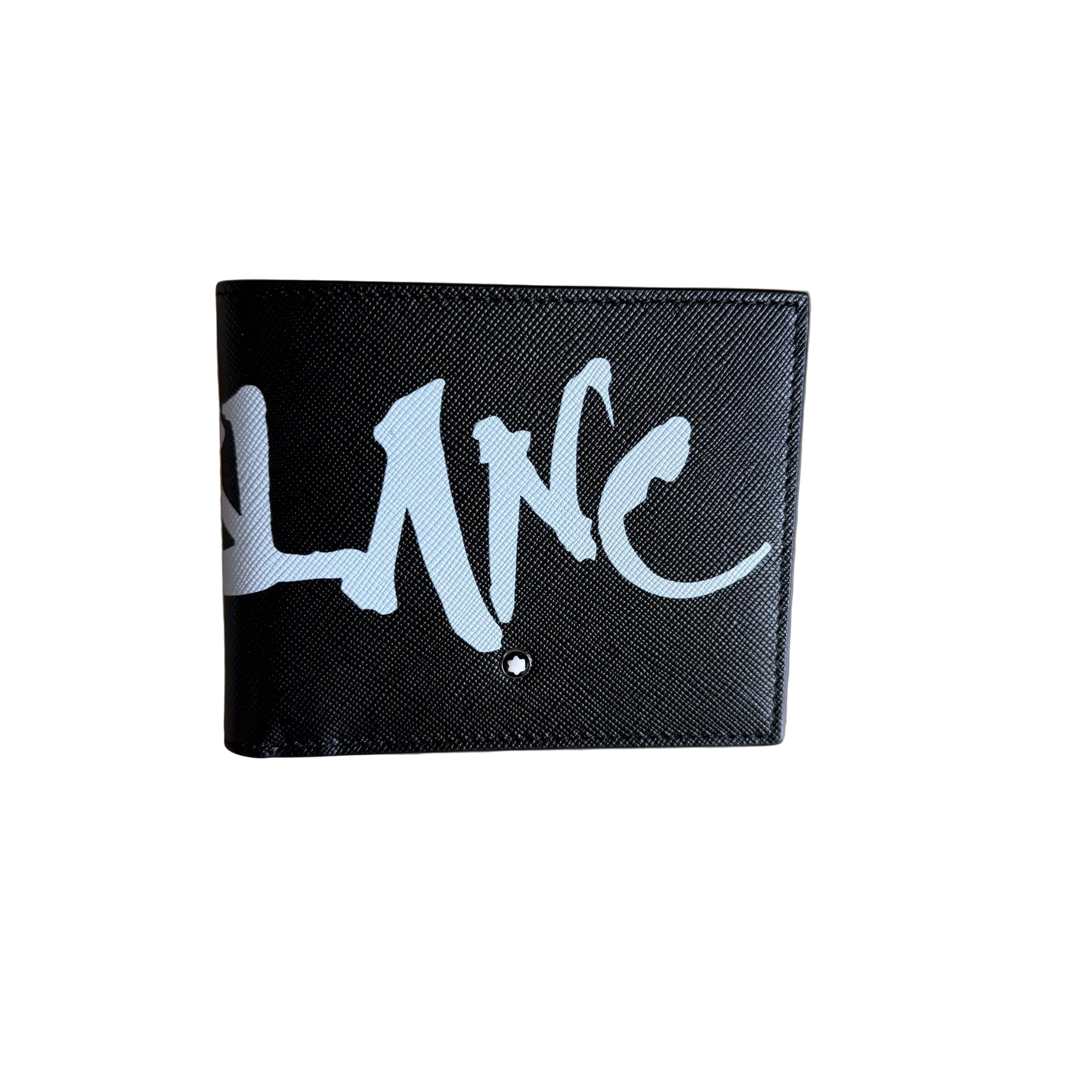 Montblanc Sartorial Calligraphy Print Wallet 124138