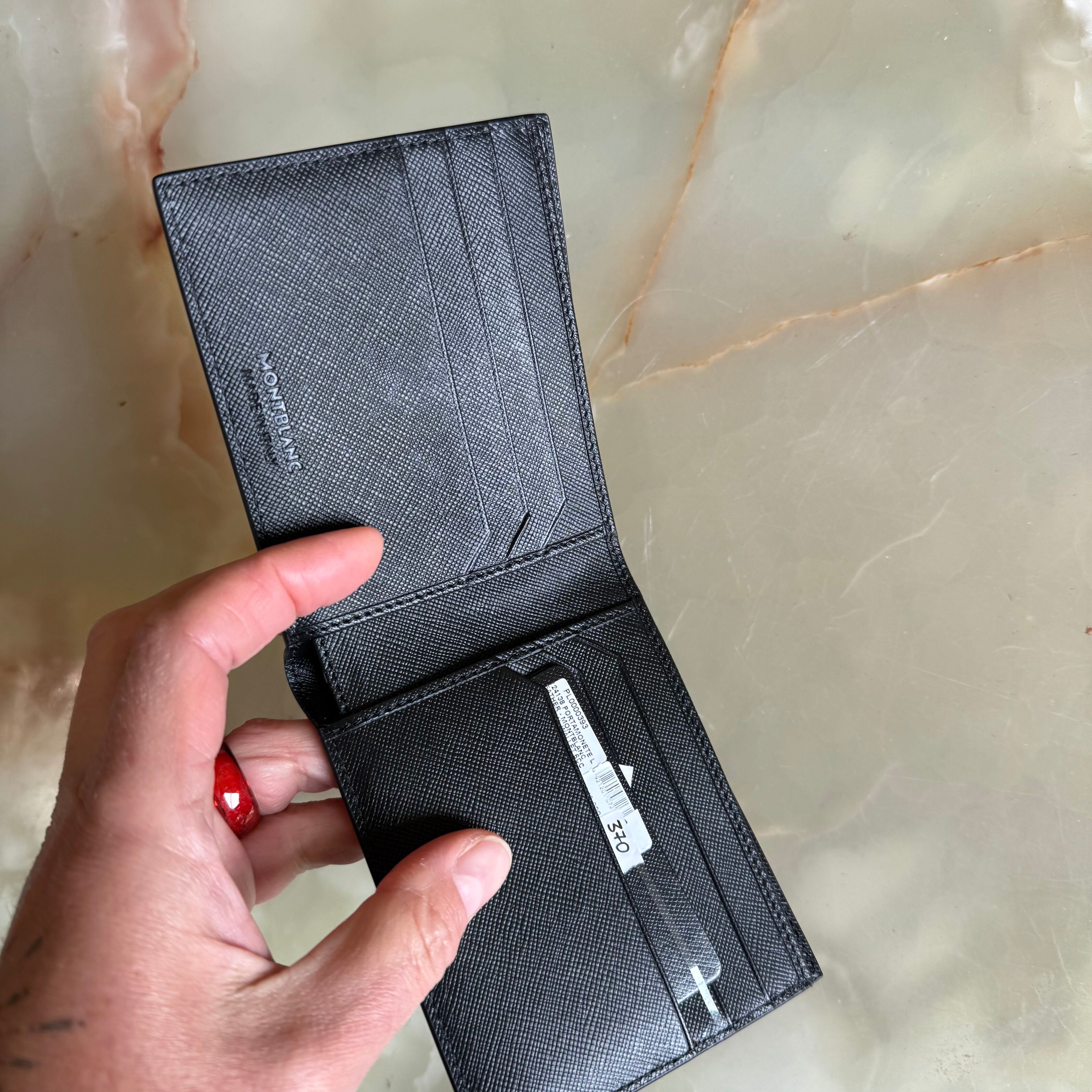 Montblanc Sartorial Calligraphy Print Wallet 124138