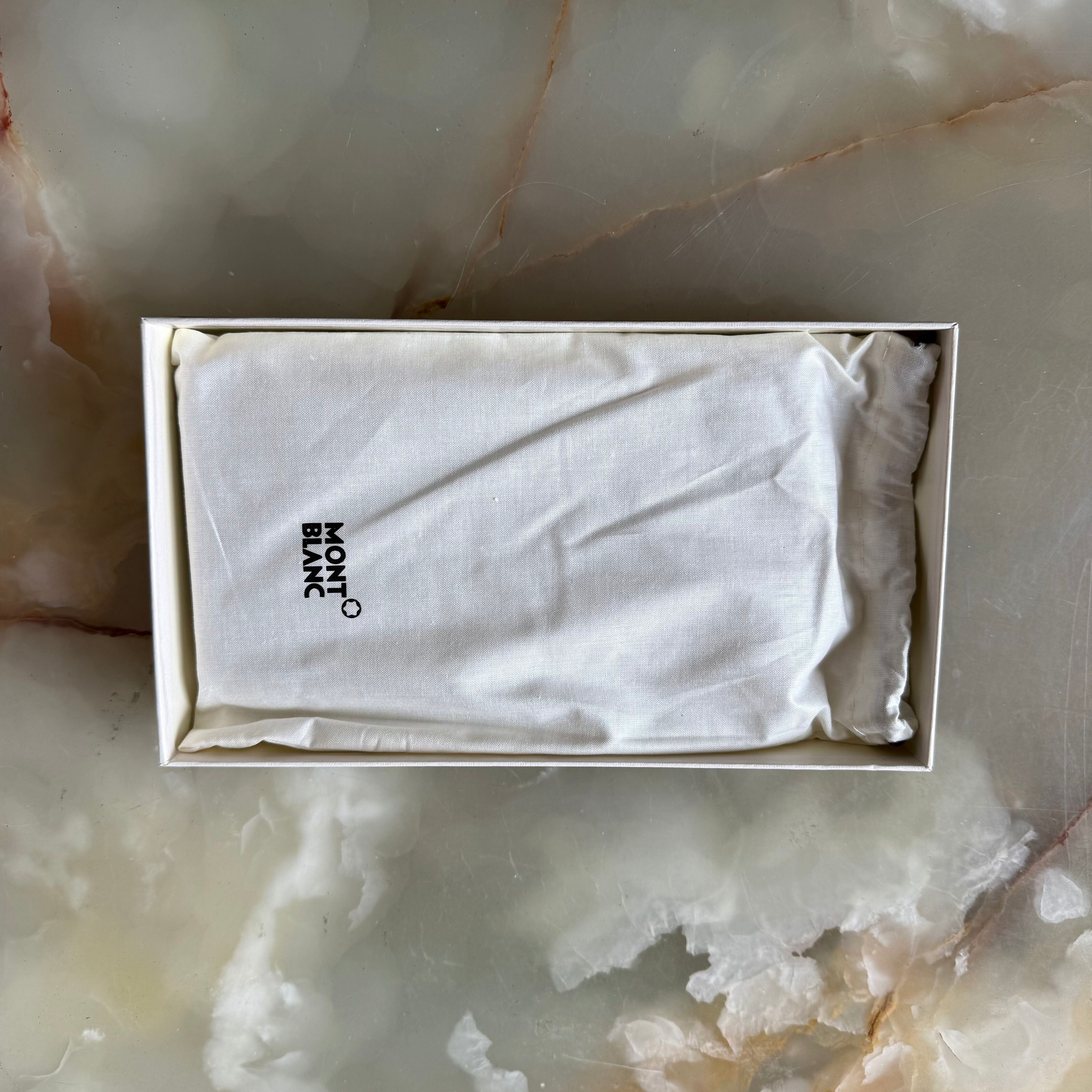 Montblanc Boheme Lavender Leather Wallet w Flap & Coin Case 106806