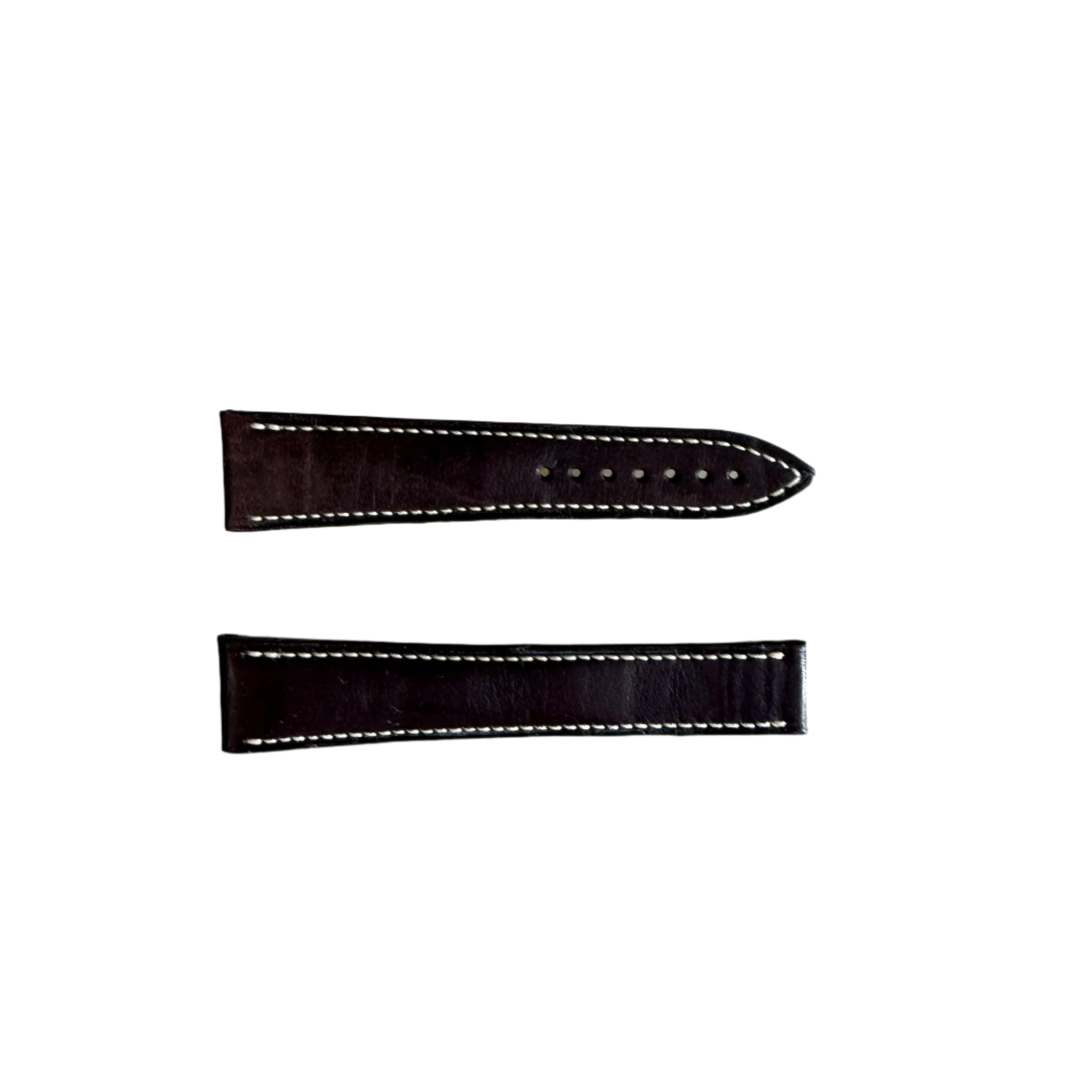 Authentic Blancpain Brown Leather Watch Strap Band 20mm