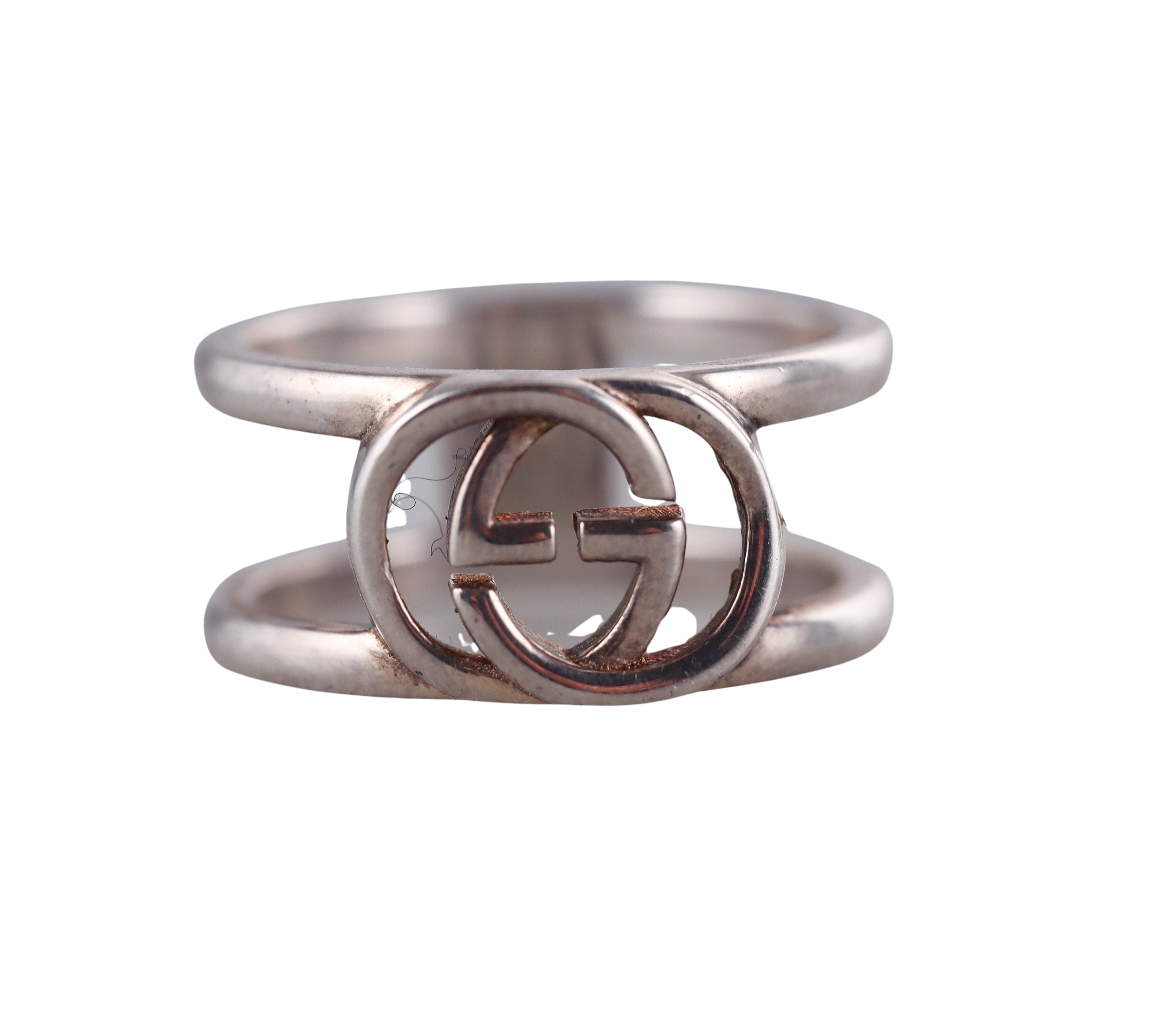 Gucci Sterling Silver Ring Retail $300