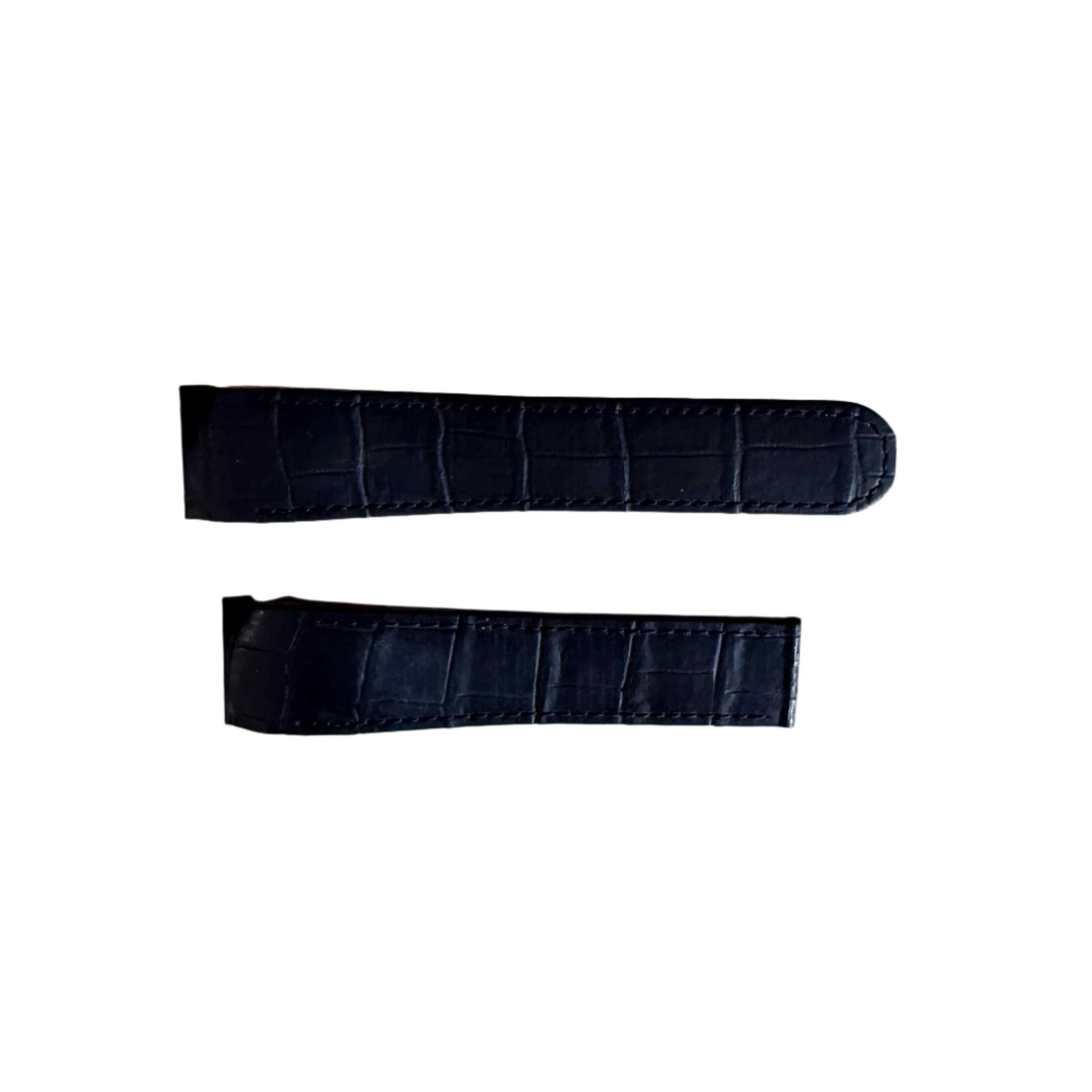 Authentic Raymond Weil Nabucco Black Rubber Watch Strap Band 23mm