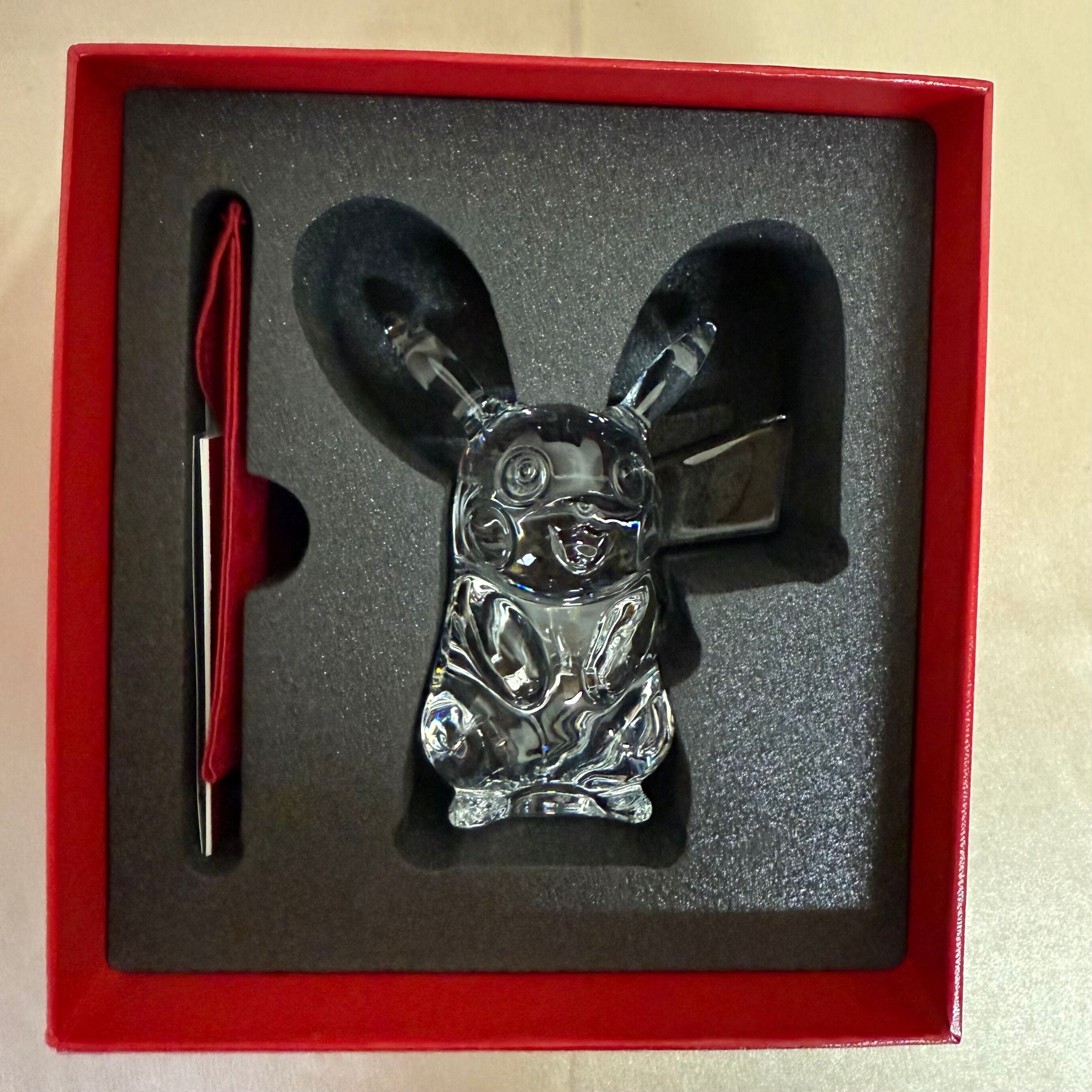 Baccarat Crystal Pokemon Small Pikachu Figurine 2814798