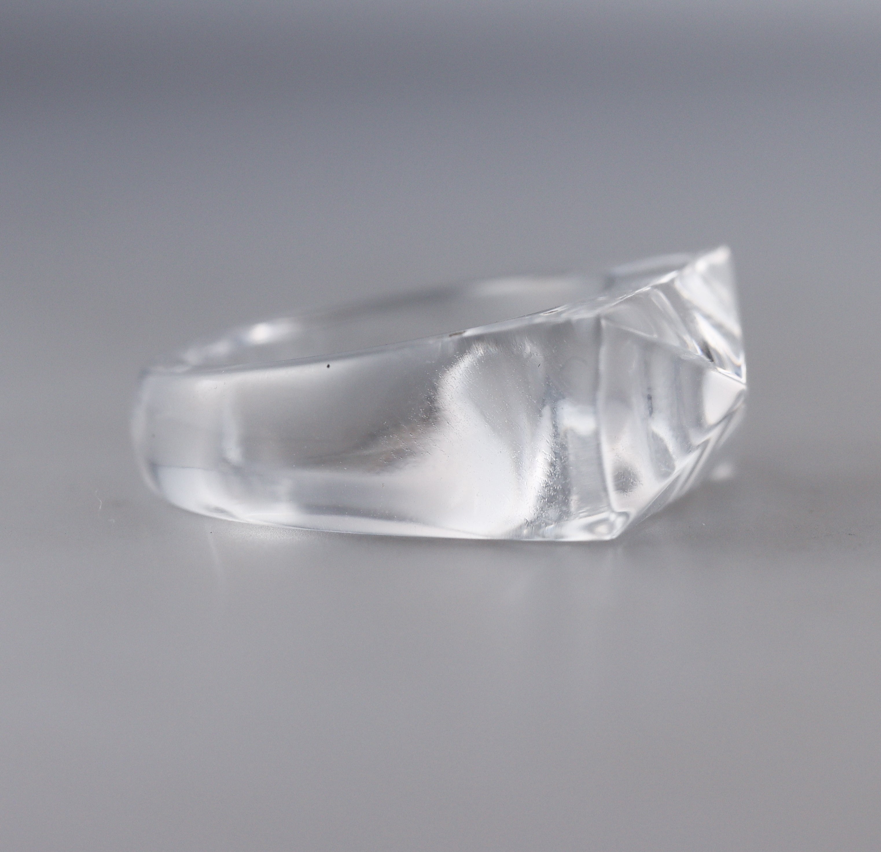 Baccarat Clear Louxor Crystal Ring