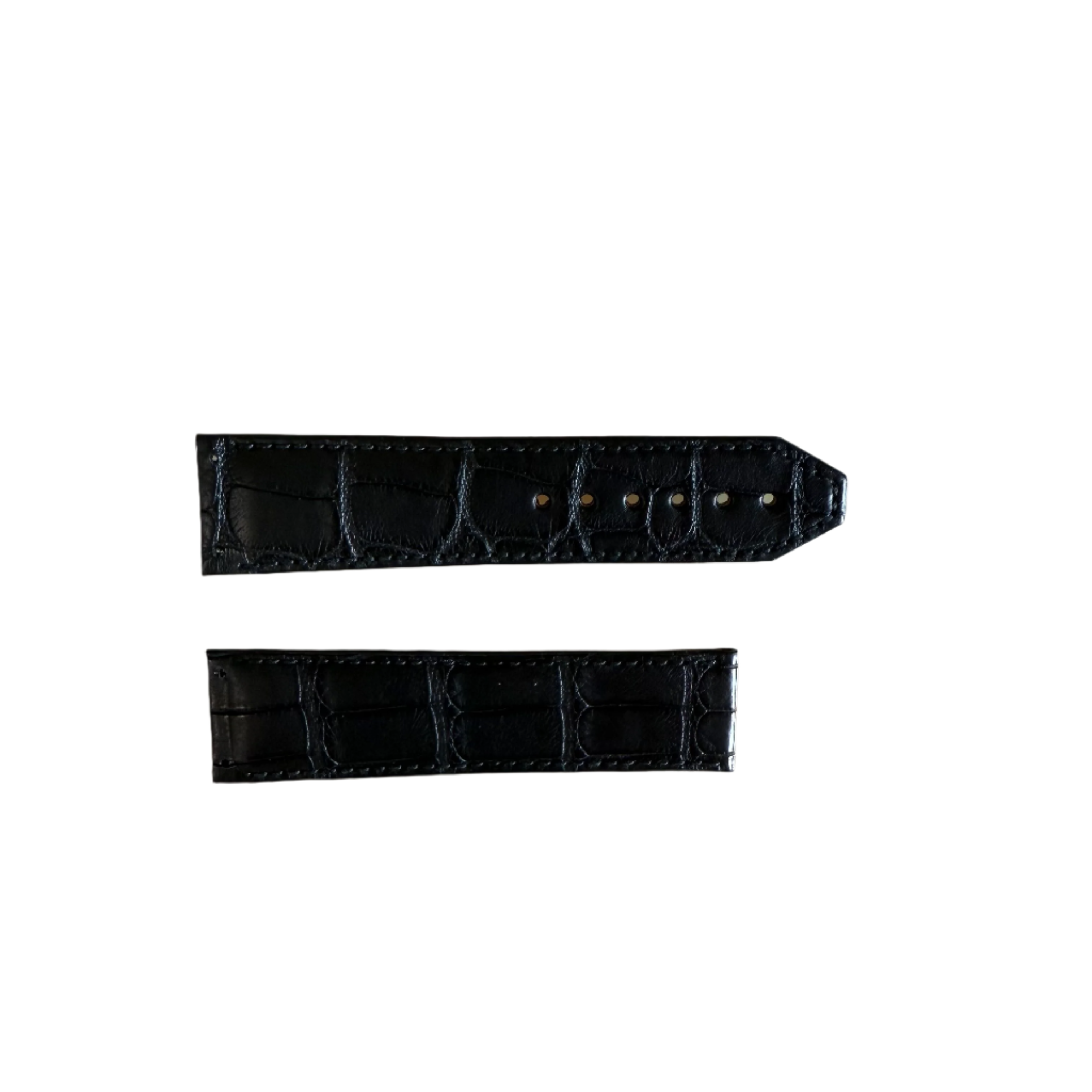 Authentic Hublot Black Alligator Watch Strap Band 22mm 2205/80 & 2205/95