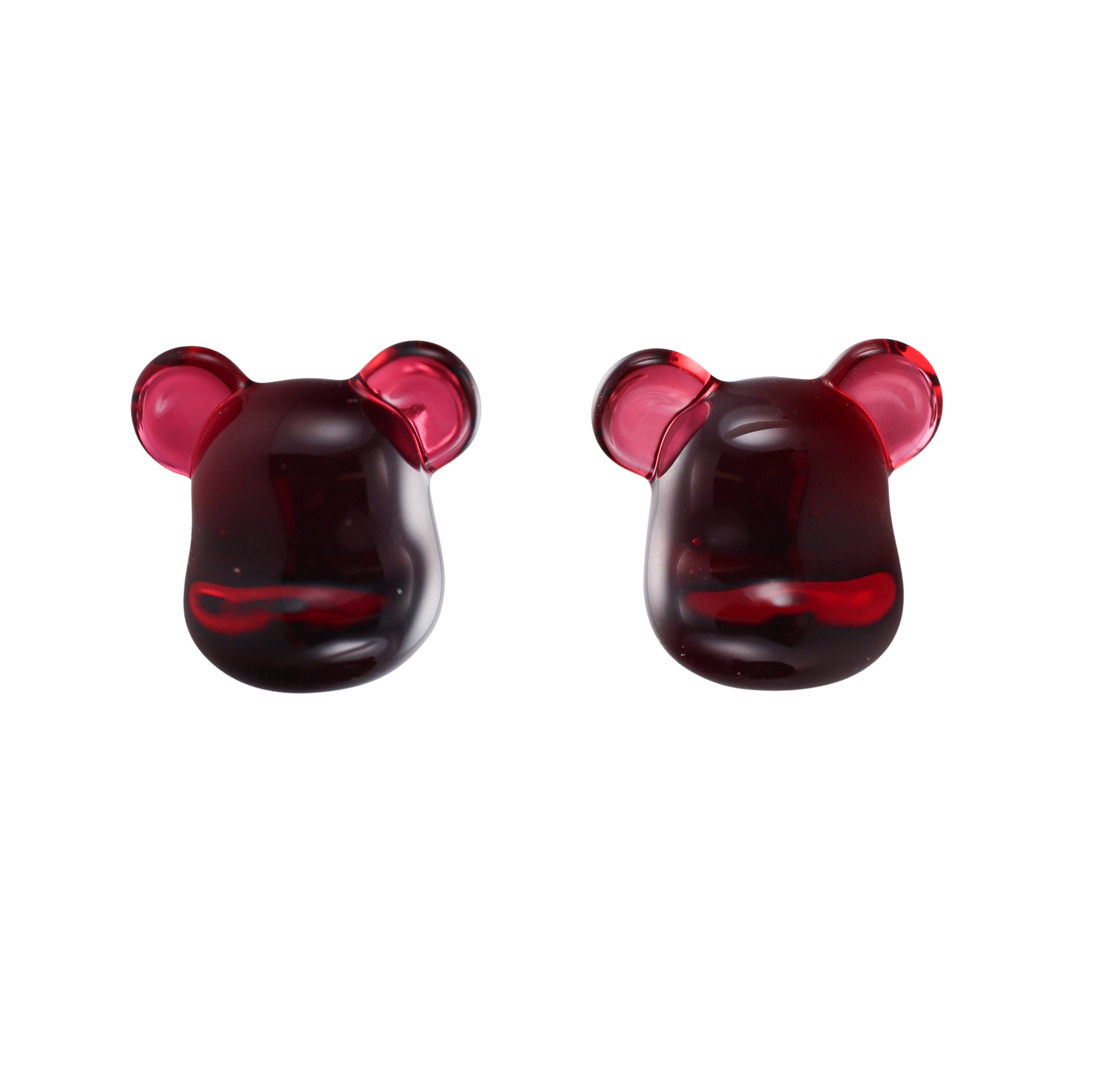 Baccarat Crystal Be@rbrick Earrings 2814122/23/24