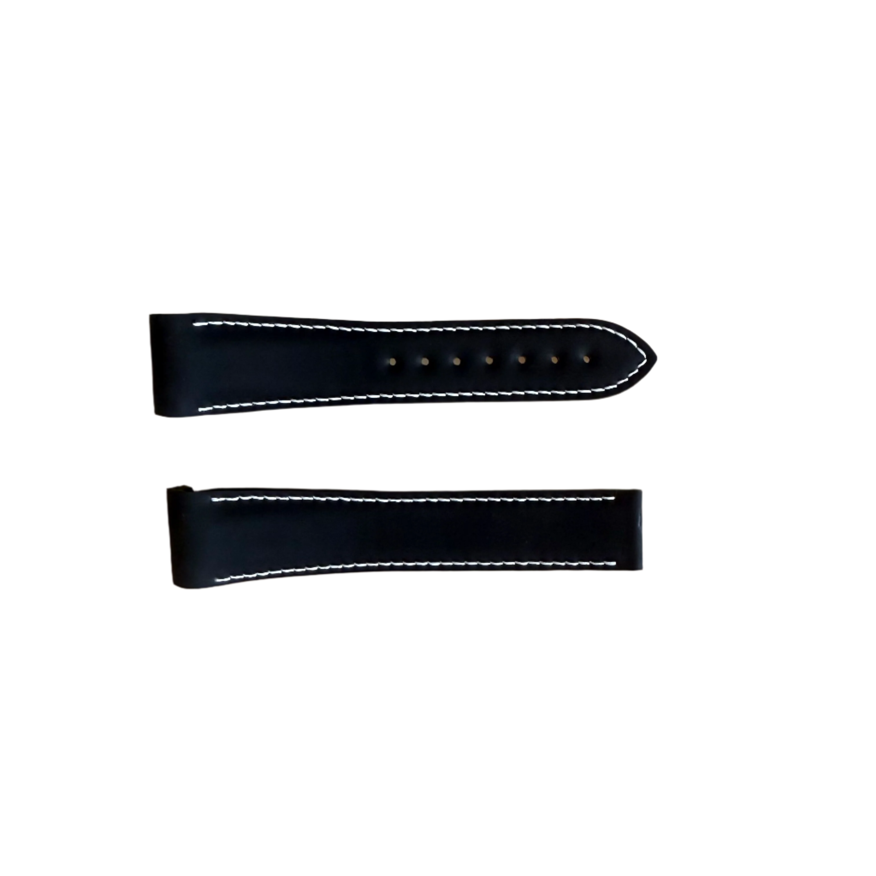 Authentic Omega Seamaster Planet Ocean Black Rubber Watch Strap Band 22mm 98000296