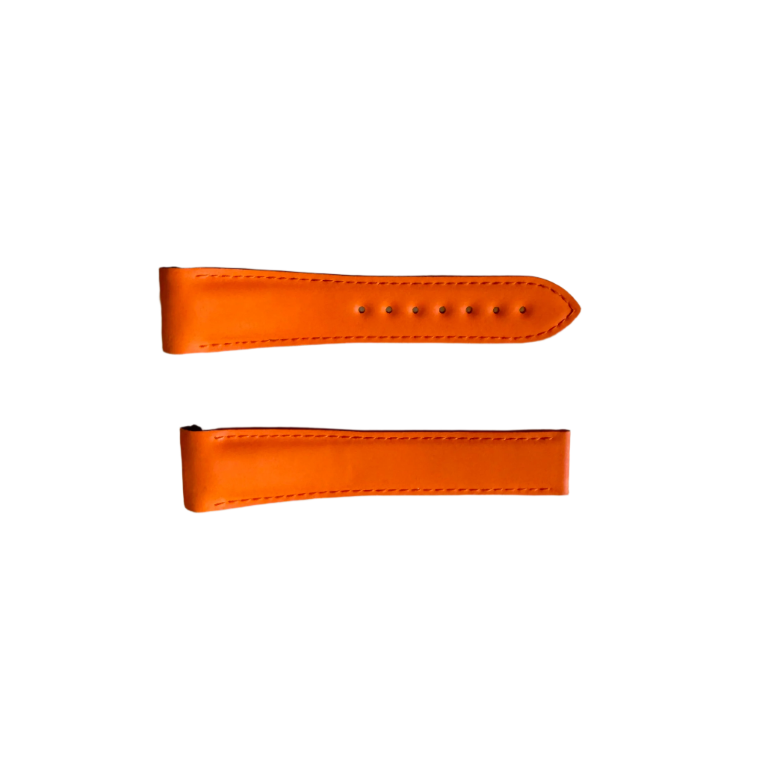 Authentic Omega Orange Rubber Watch Strap Band 22mm 98000294