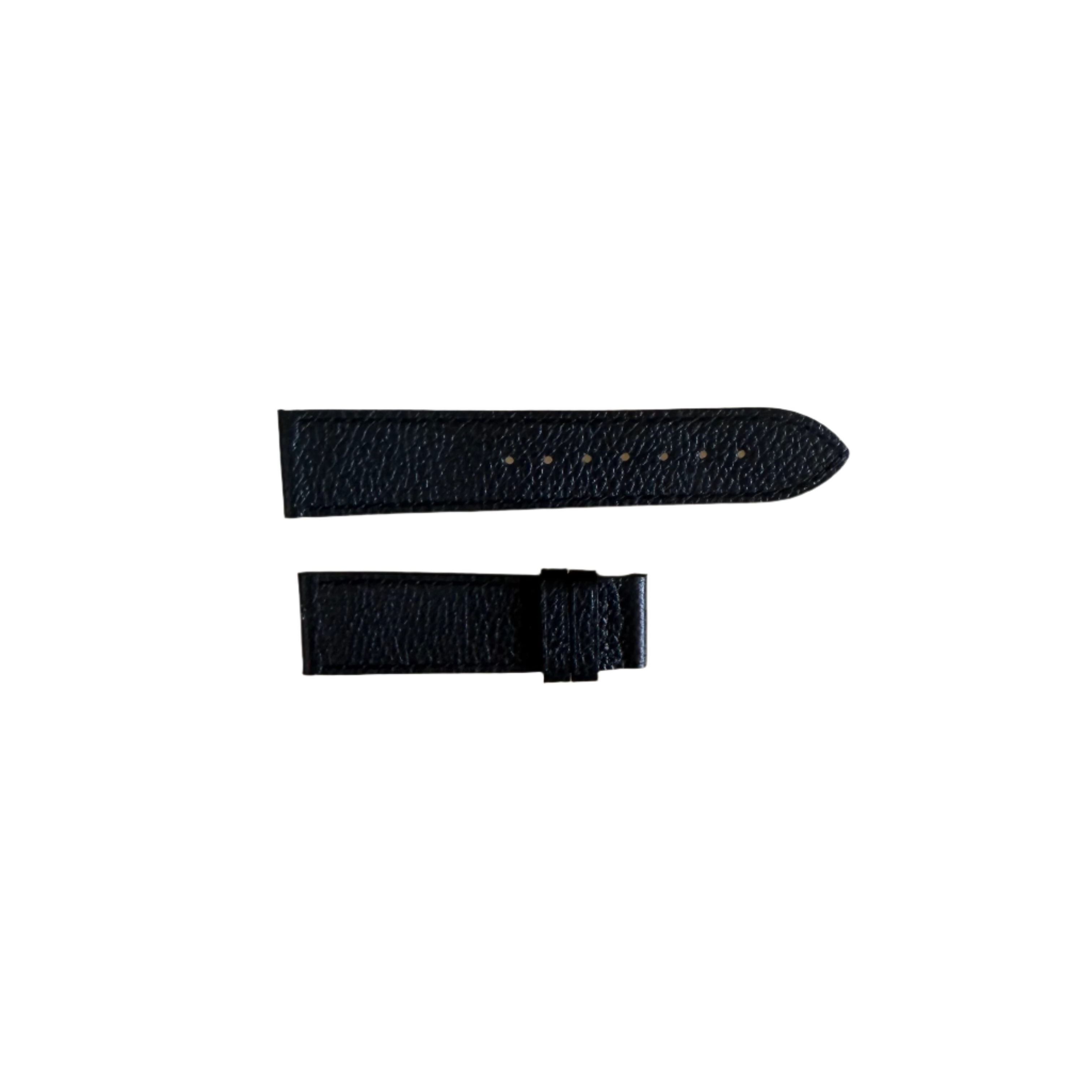 Authentic Tissot Black Leather Watch Strap Band 20mm T610014575