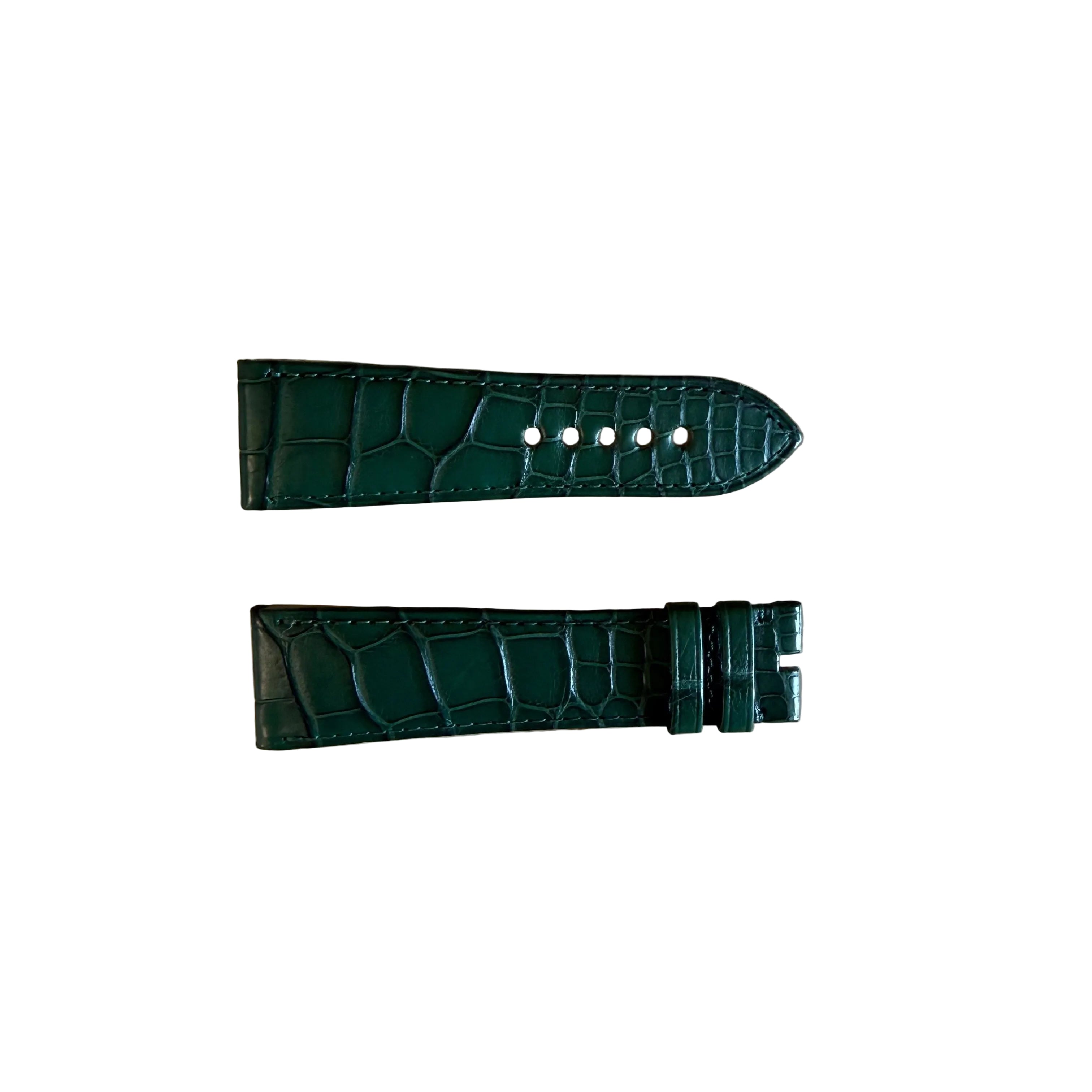 Authentic Cartier Green Alligator Watch Strap Band 23.20mm KD6JZL55-S06