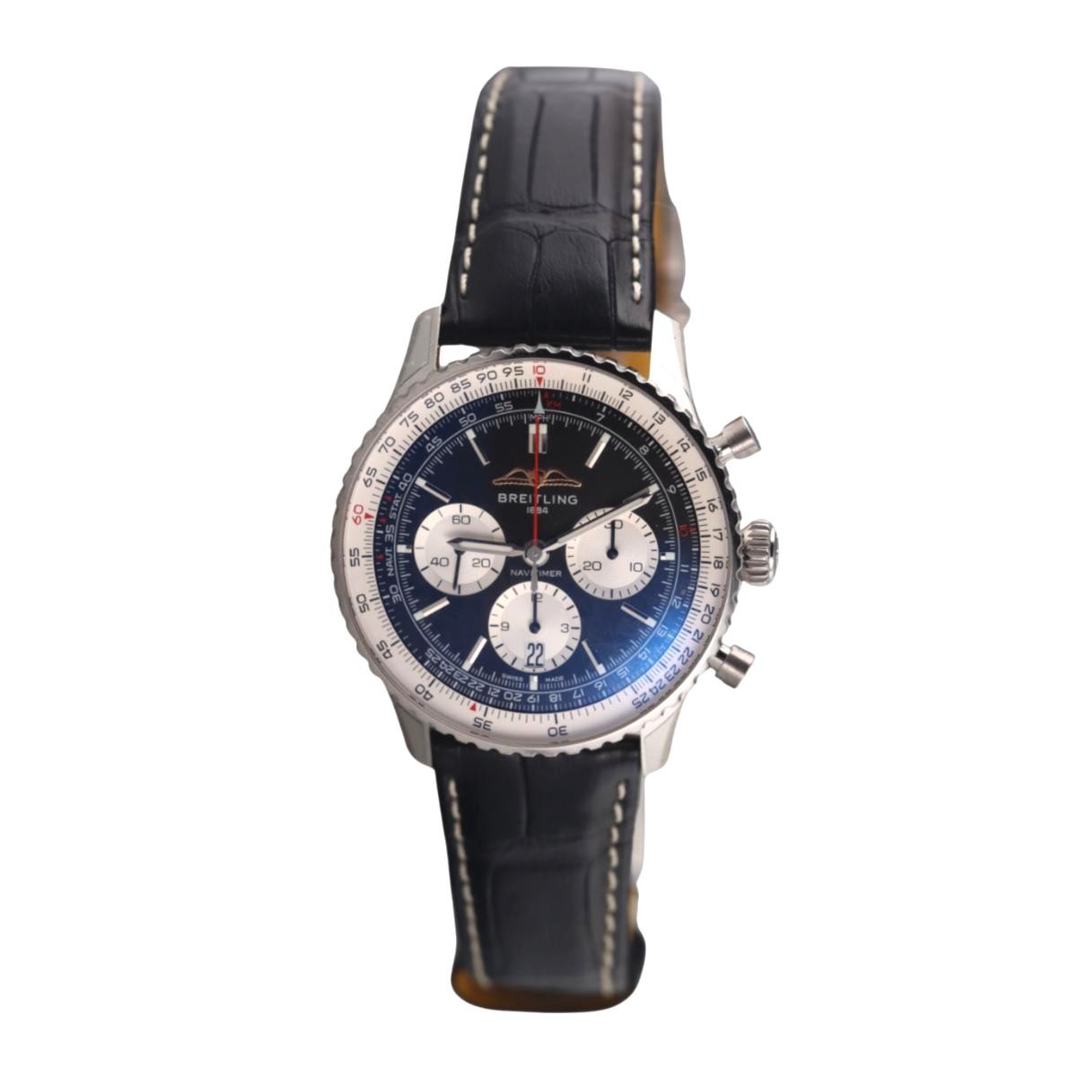 Breitling B01 Navitimer Chronograph 43 Steel Watch AB0138