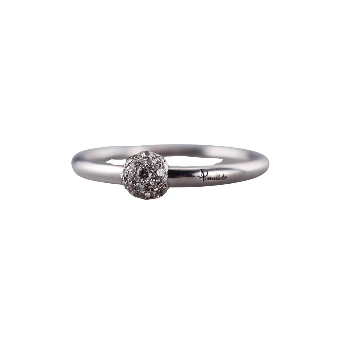 Pomellato M'ama Non M'ama 18k Gold Diamond Ring