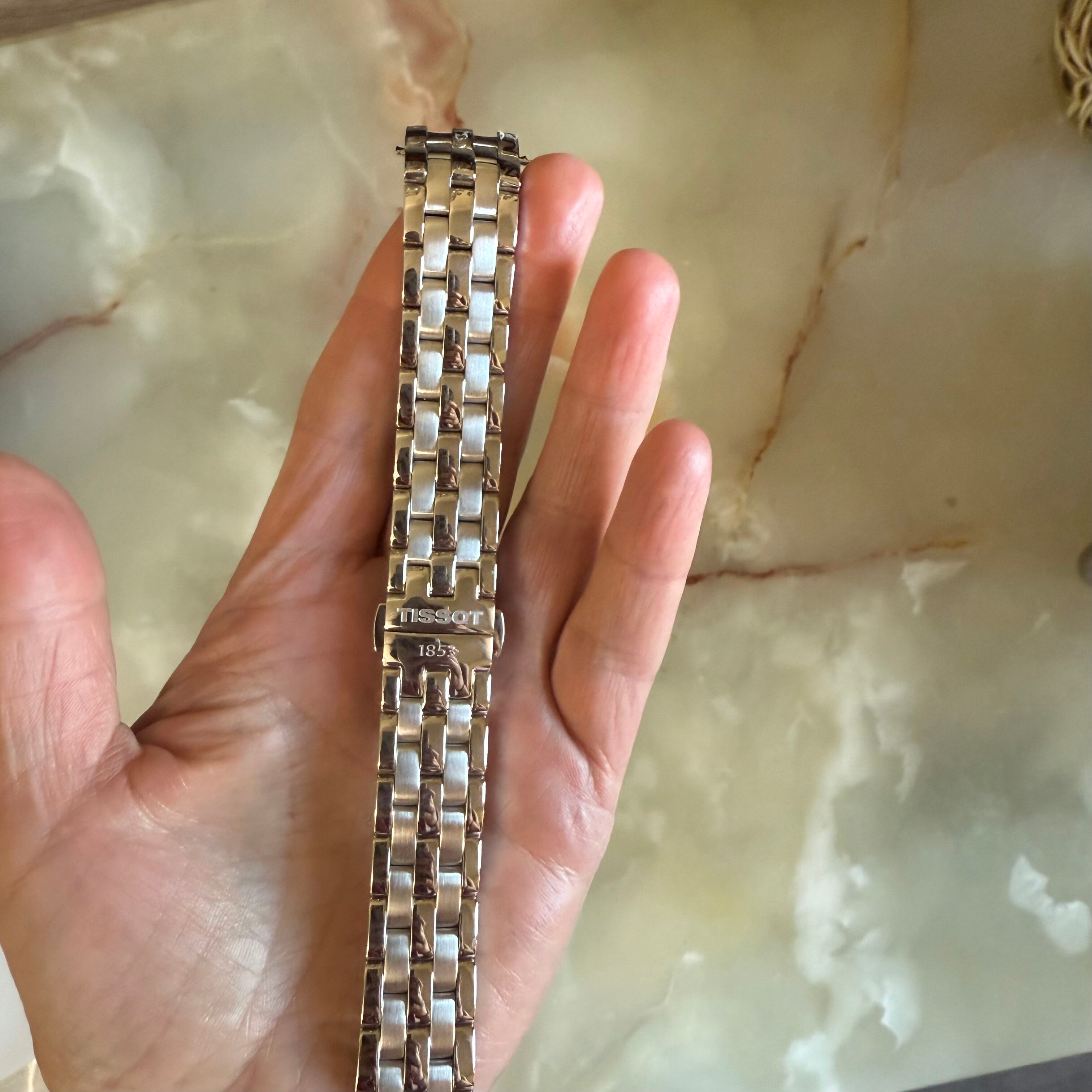Authentic Tissot Ballade Stainless Steel Watch Bracelet 20mm T605014282