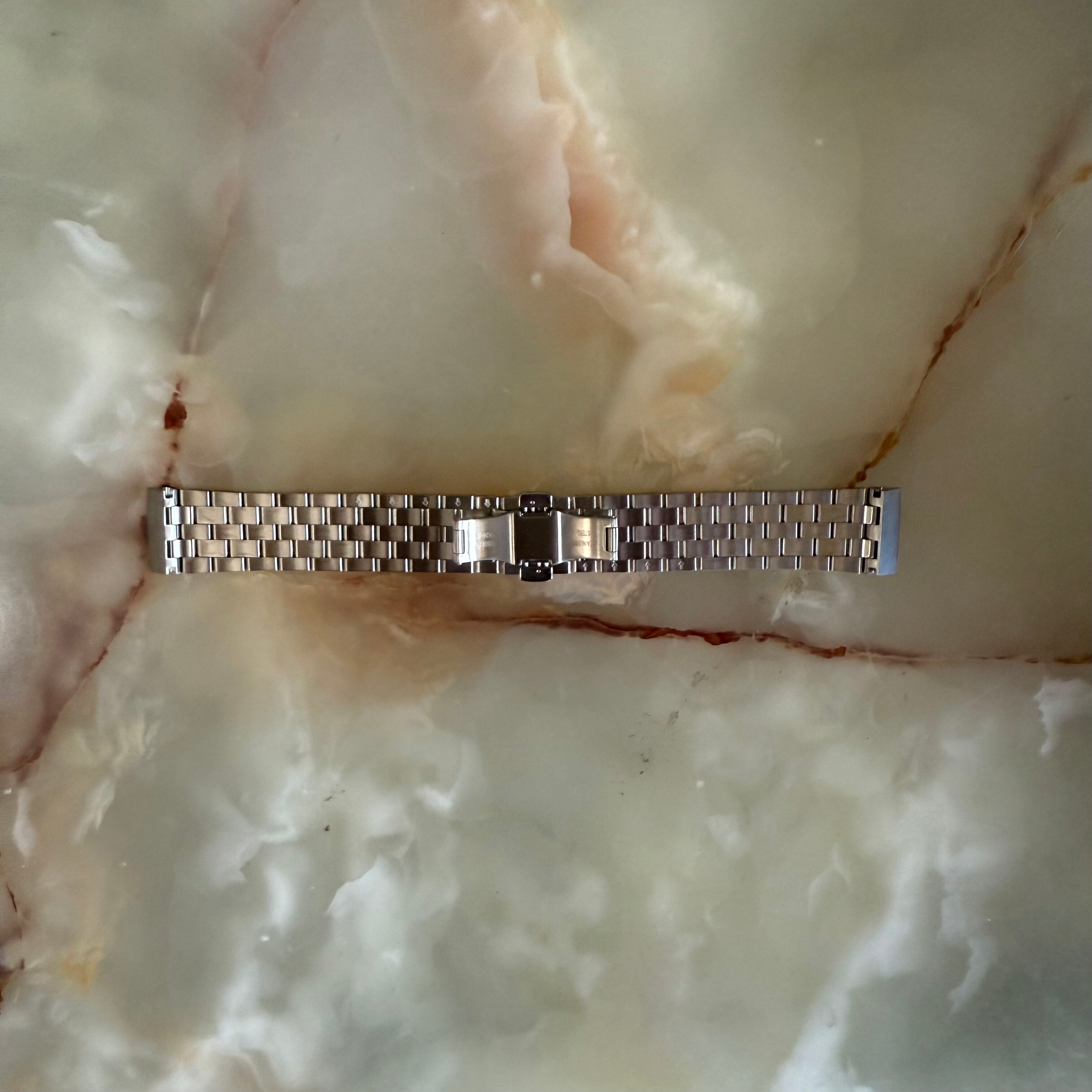 Authentic Tissot Stainless Steel Quadrato Chrono Watch Bracelet 22mm T005517A