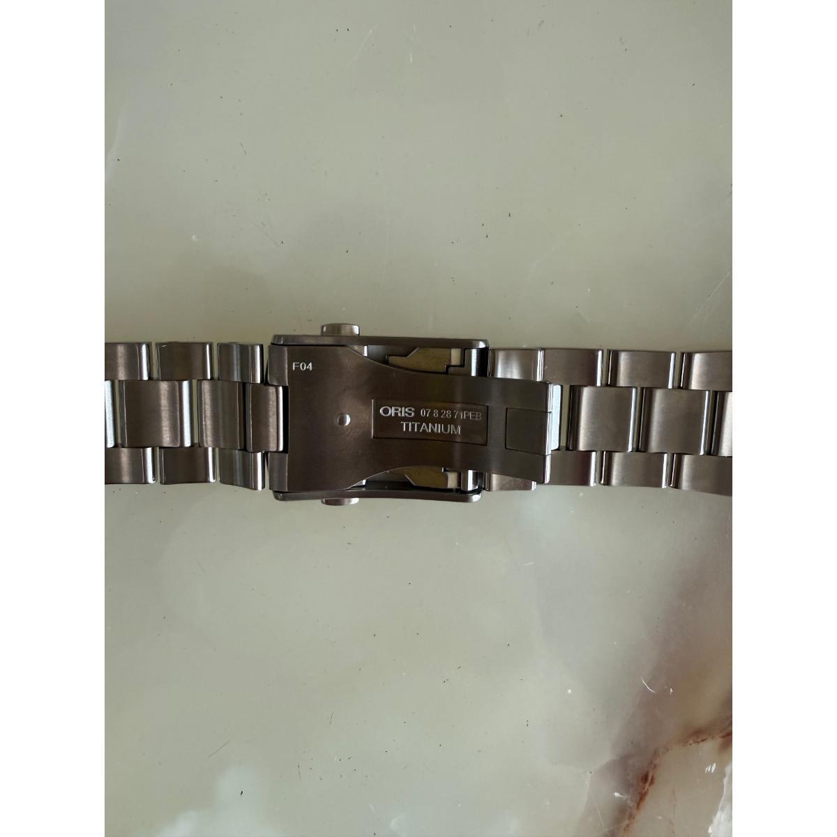 Authentic Oris Titanium Watch Bracelet 28mm ORIS 07 8 28 71PEB