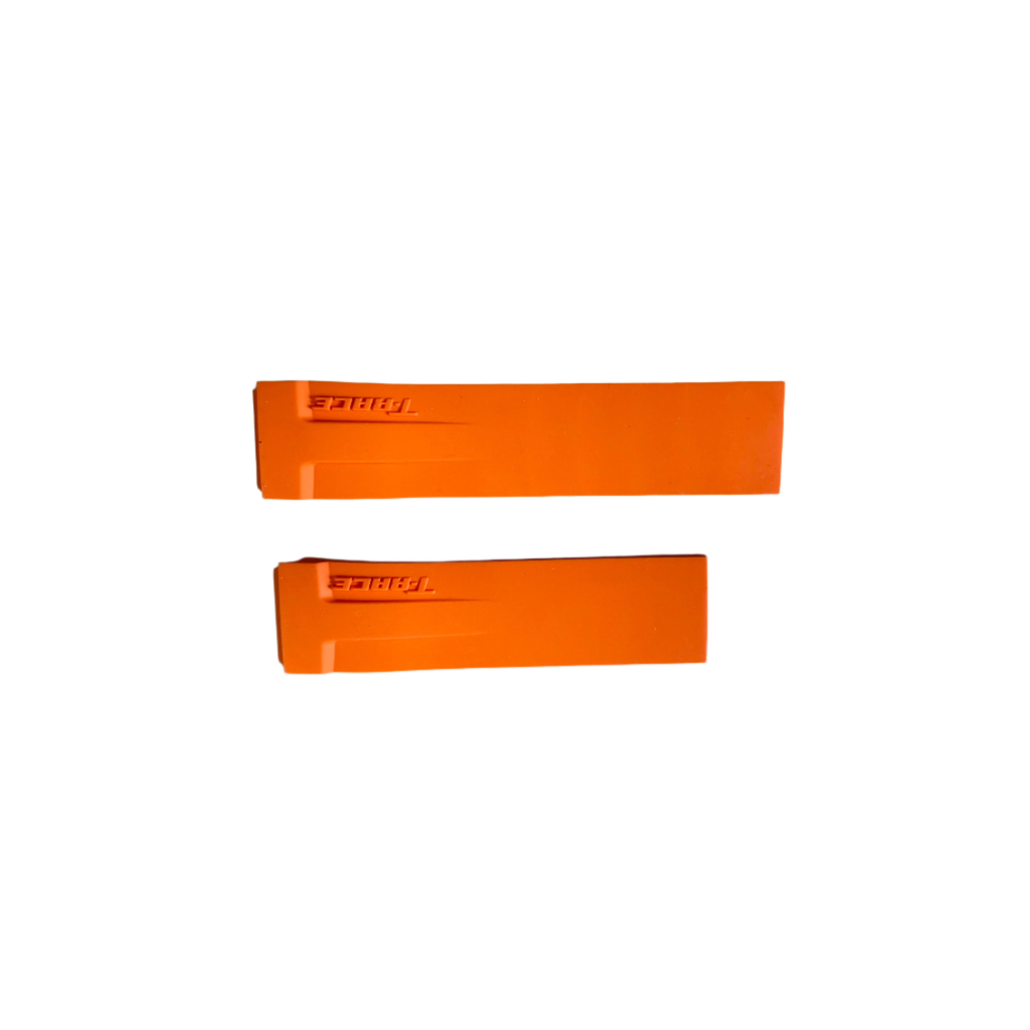 Authentic Tissot Orange Rubber Watch Strap Band 21mm T048417A