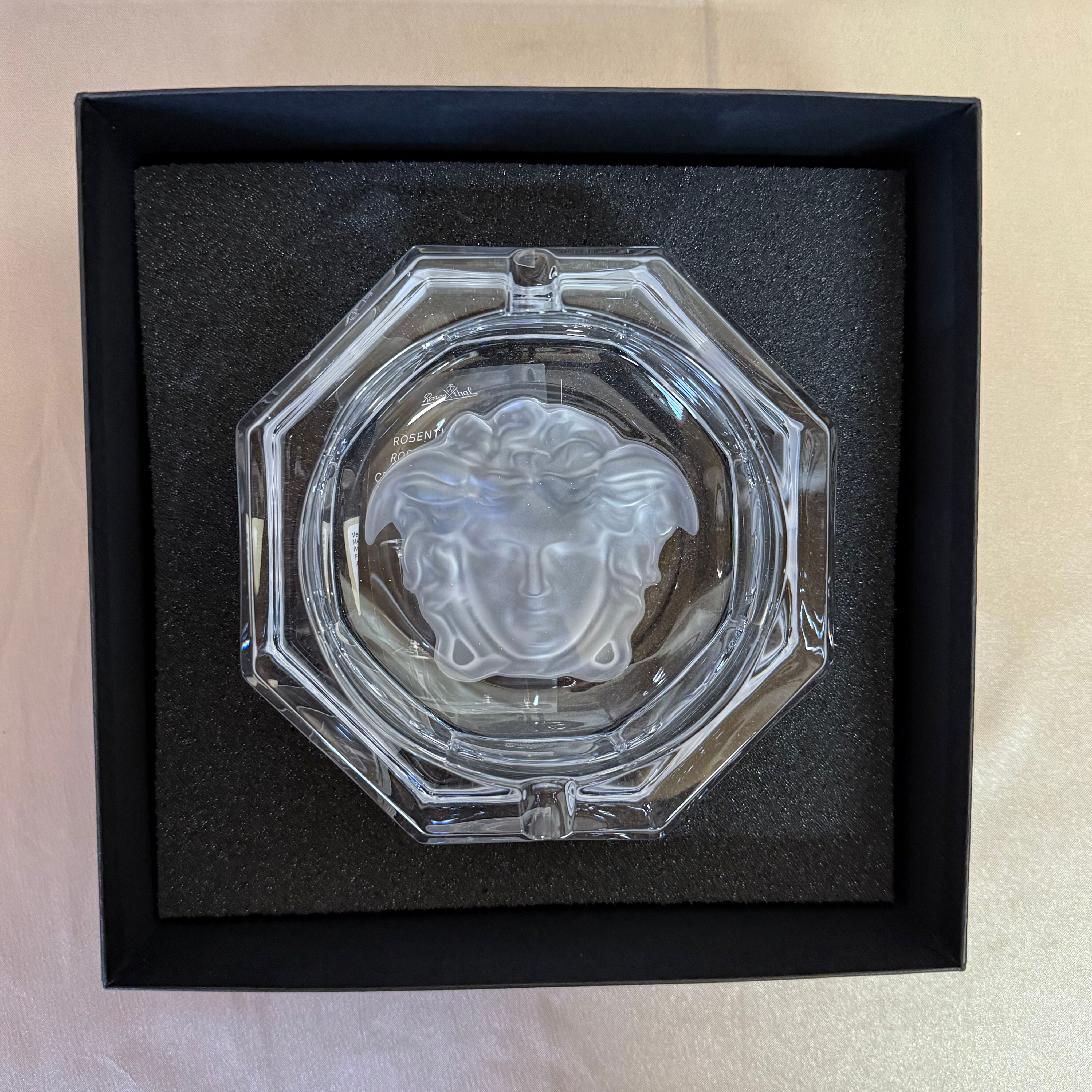 Versace by Rosenthal Medusa Lumiere Ashtray Medium 47513