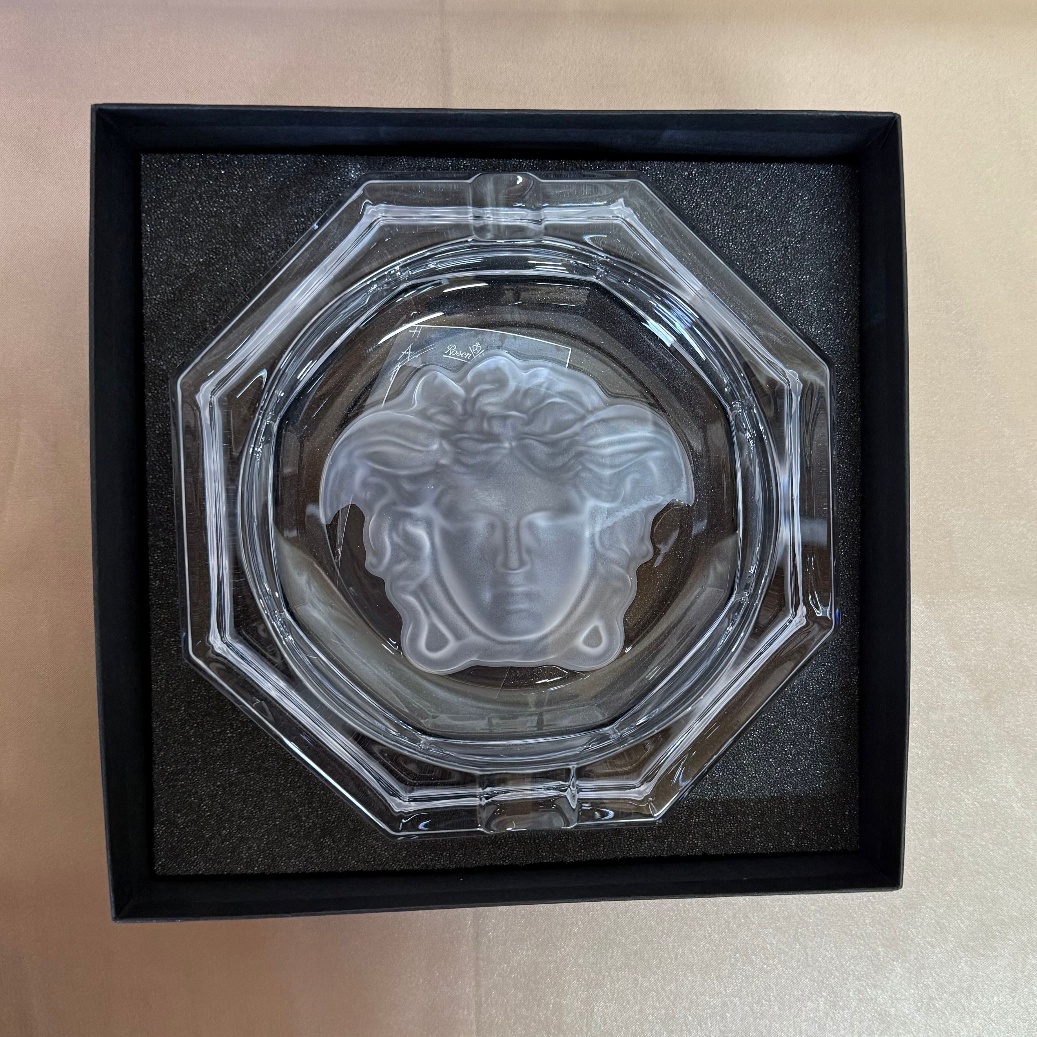 Versace by Rosenthal Medusa Lumiere Ashtray Large 47516