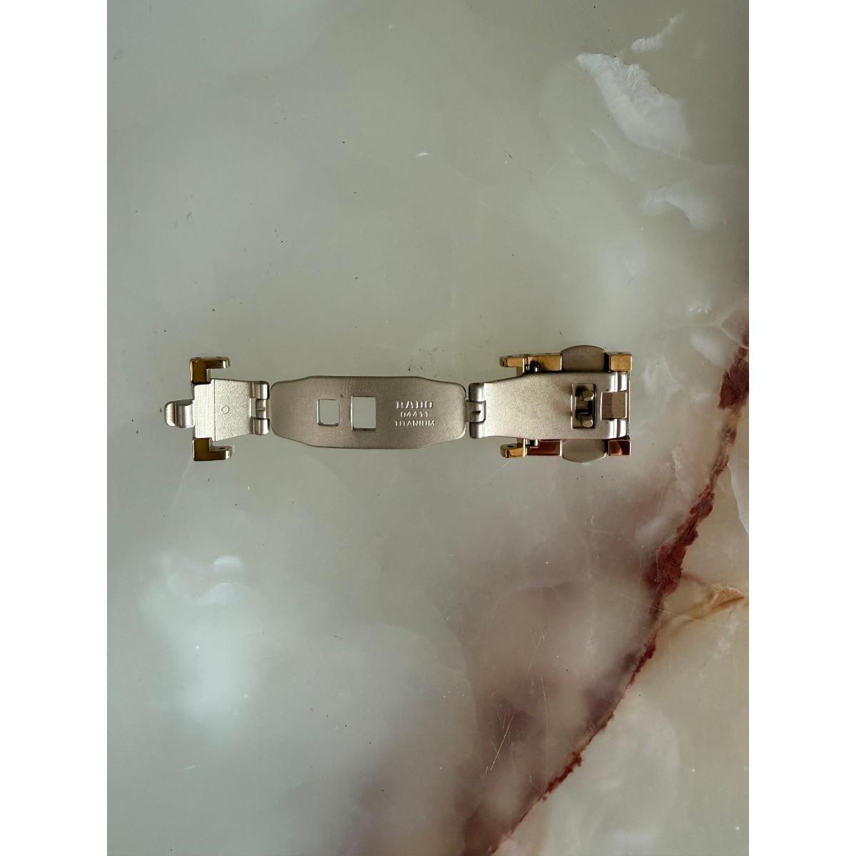 Authentic RADO Gold Plated Titanium Deployant Buckle 15mm 04411