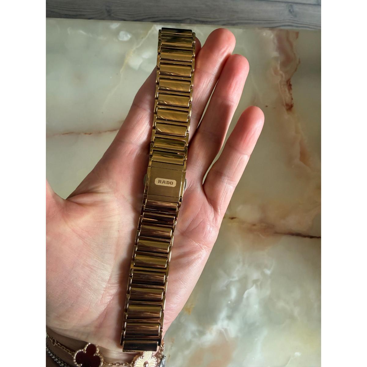 Authentic RADO Gold Plated Watch Bracelet 17mm 04414