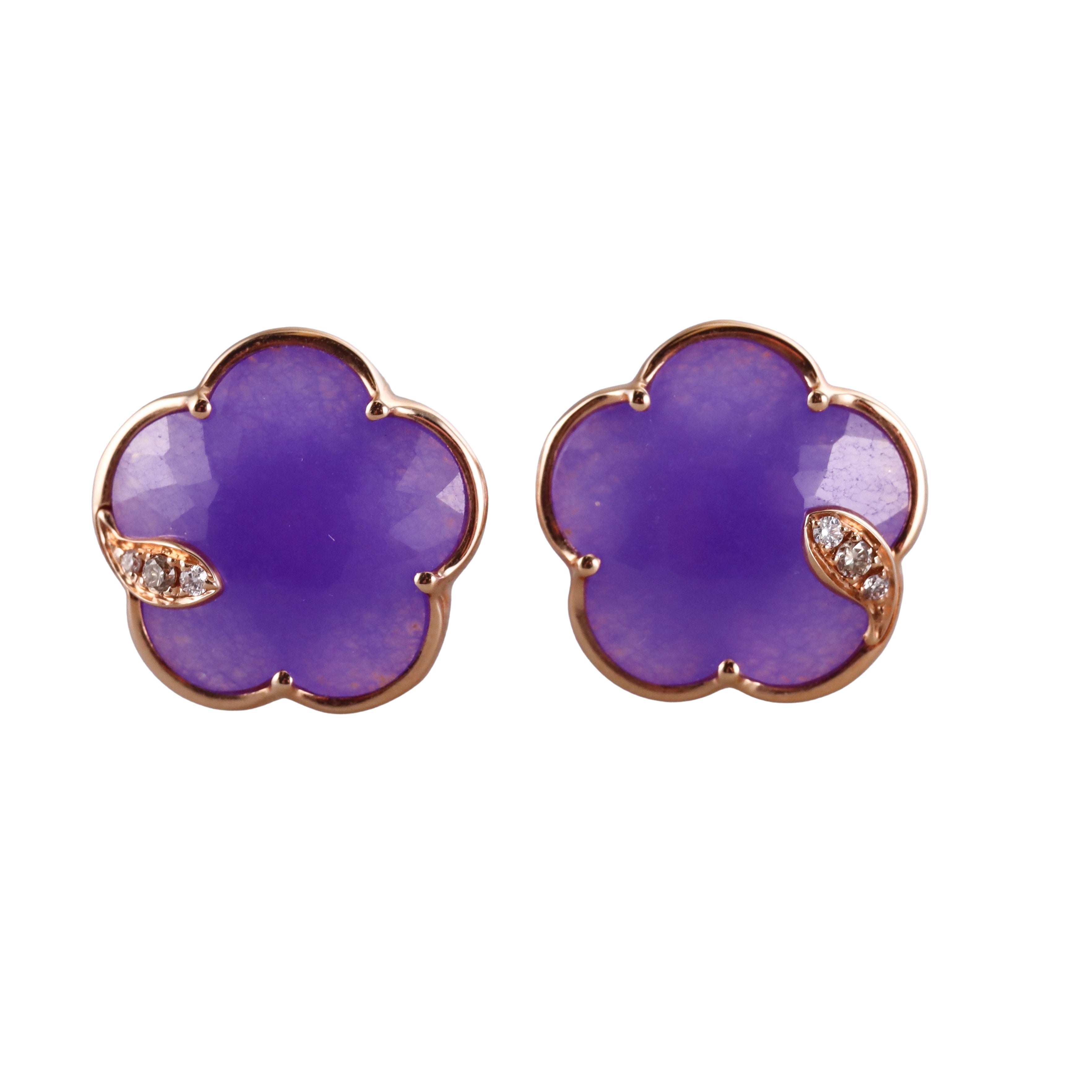 Pasquale Bruni 18k Rose Gold Petit Joli Collection Earrings Retail $2690