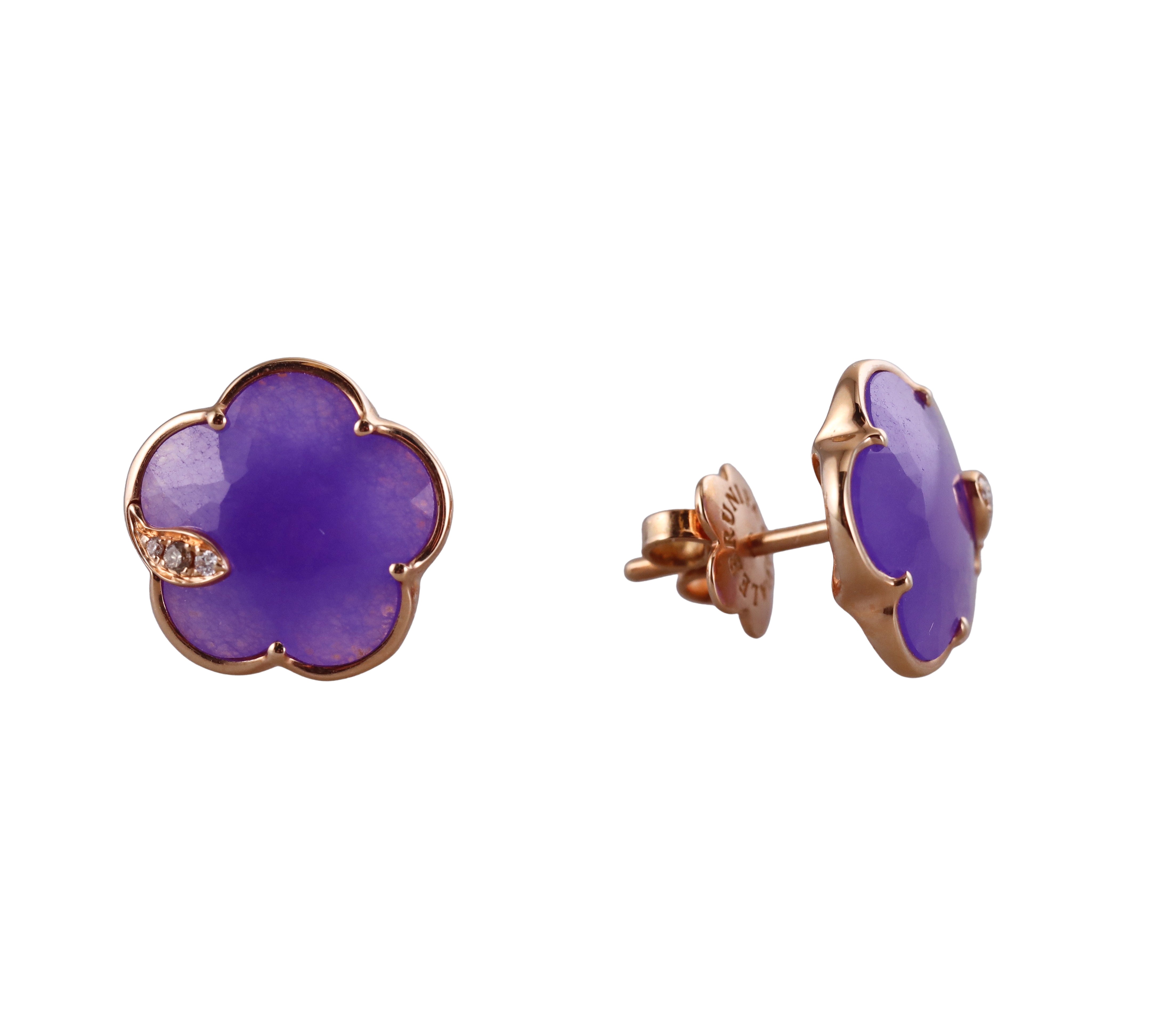 Pasquale Bruni 18k Rose Gold Petit Joli Collection Earrings Retail $2690