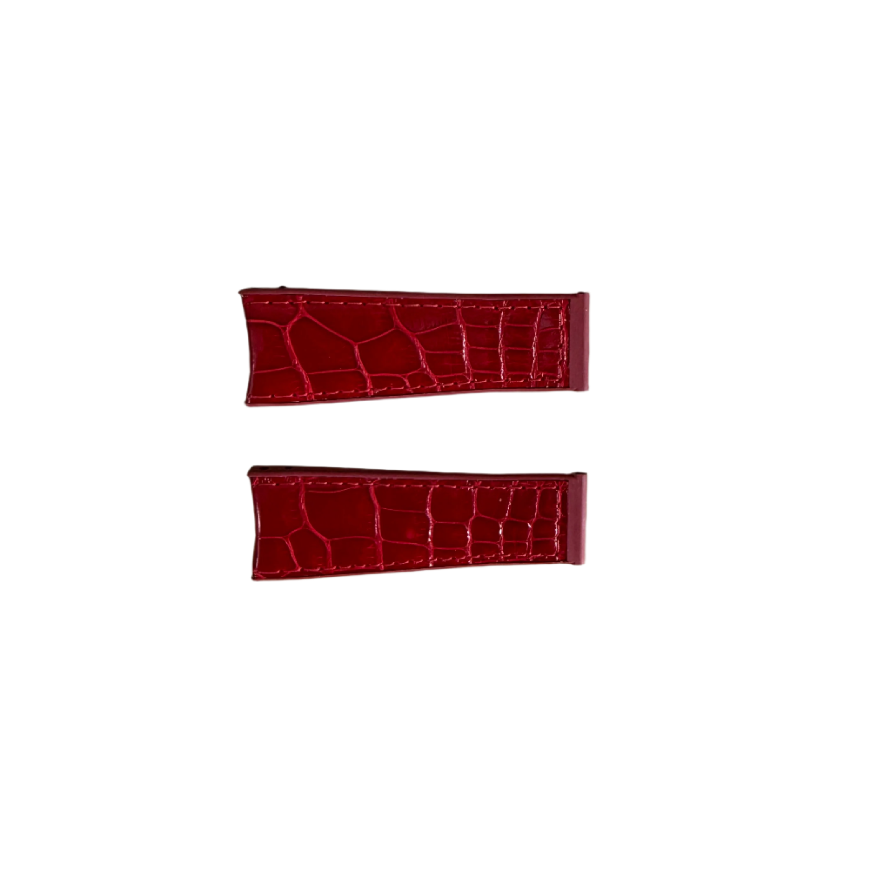 Authentic Corum Bubble Red Crocodile Watch Strap Band 23mm 1011