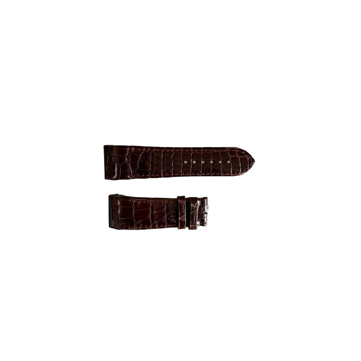 Authentic Chopard Brown Alligator Watch Strap Band 23mm