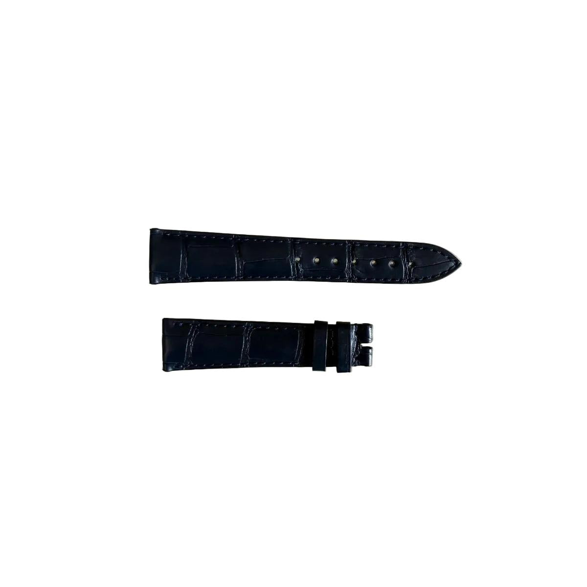 Authentic Chopard Blue Alligator Watch Strap Band 20mm B0201-0502