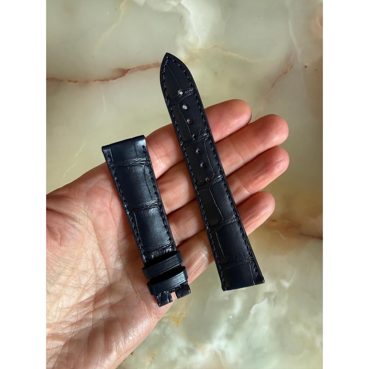 Authentic Chopard Blue Alligator Watch Strap Band 20mm B0201-0502