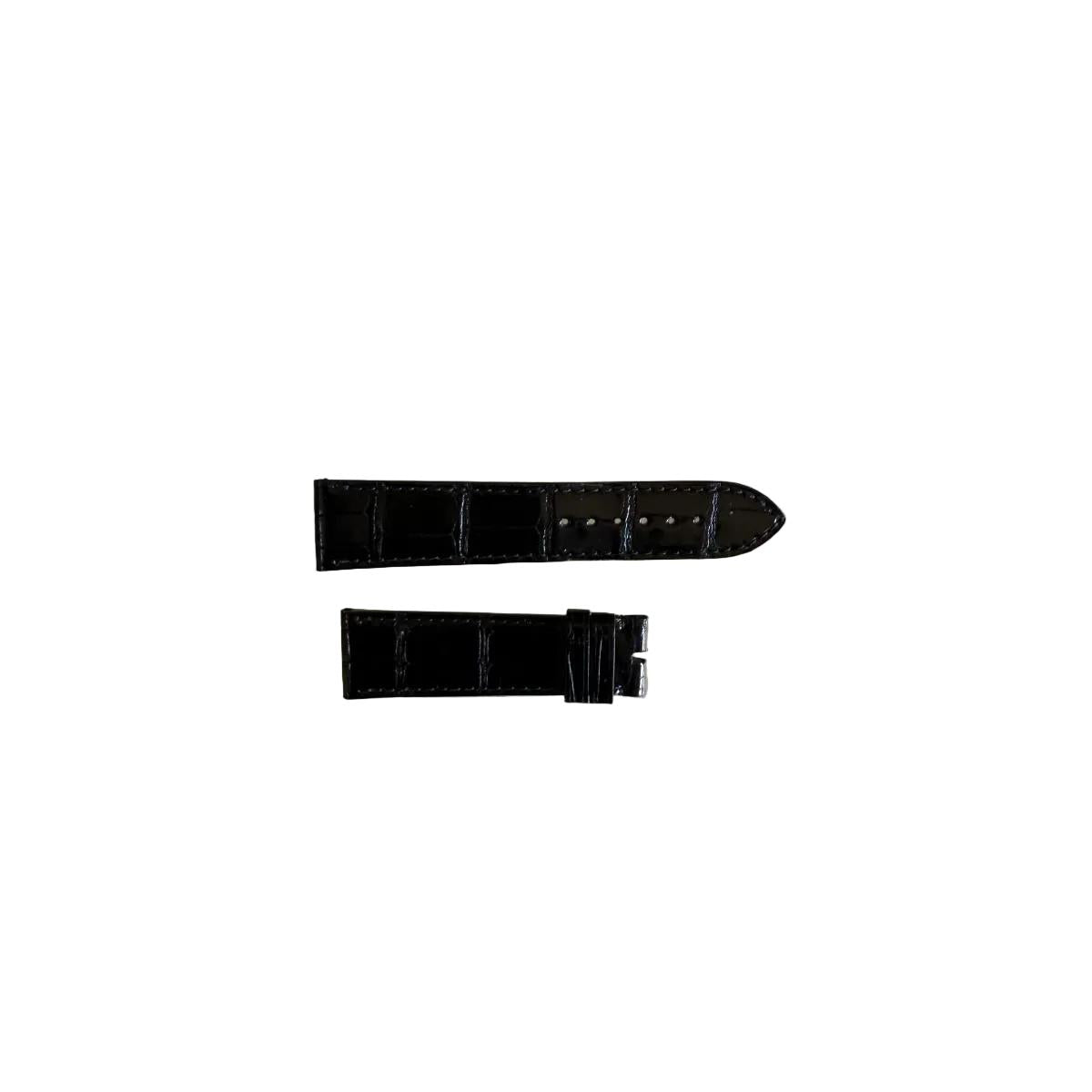 Authentic Chopard Black Alligator Watch Strap Band 20mm C0200-0362