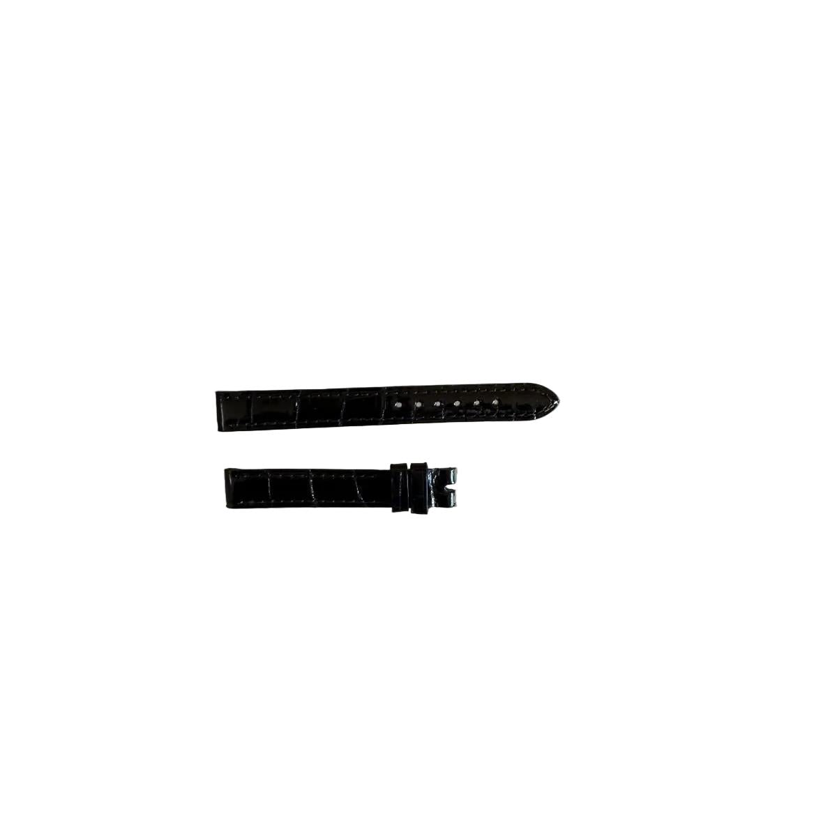Authentic Chopard Black Alligator Watch Strap Band 12mm C0200-0236