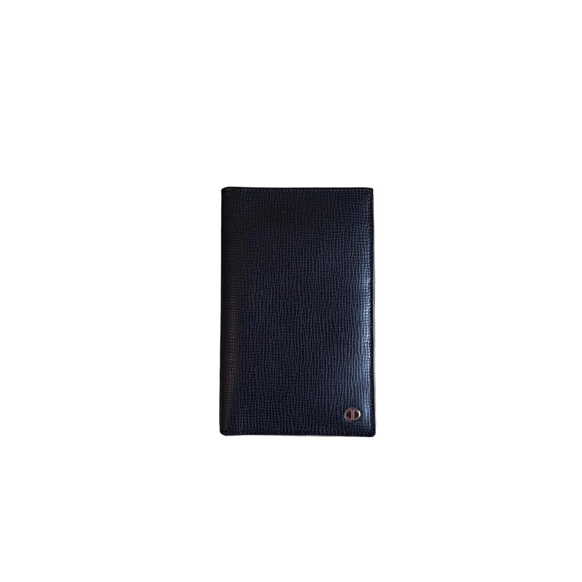 Davidoff Black Leather Wallet Cardholder 102400