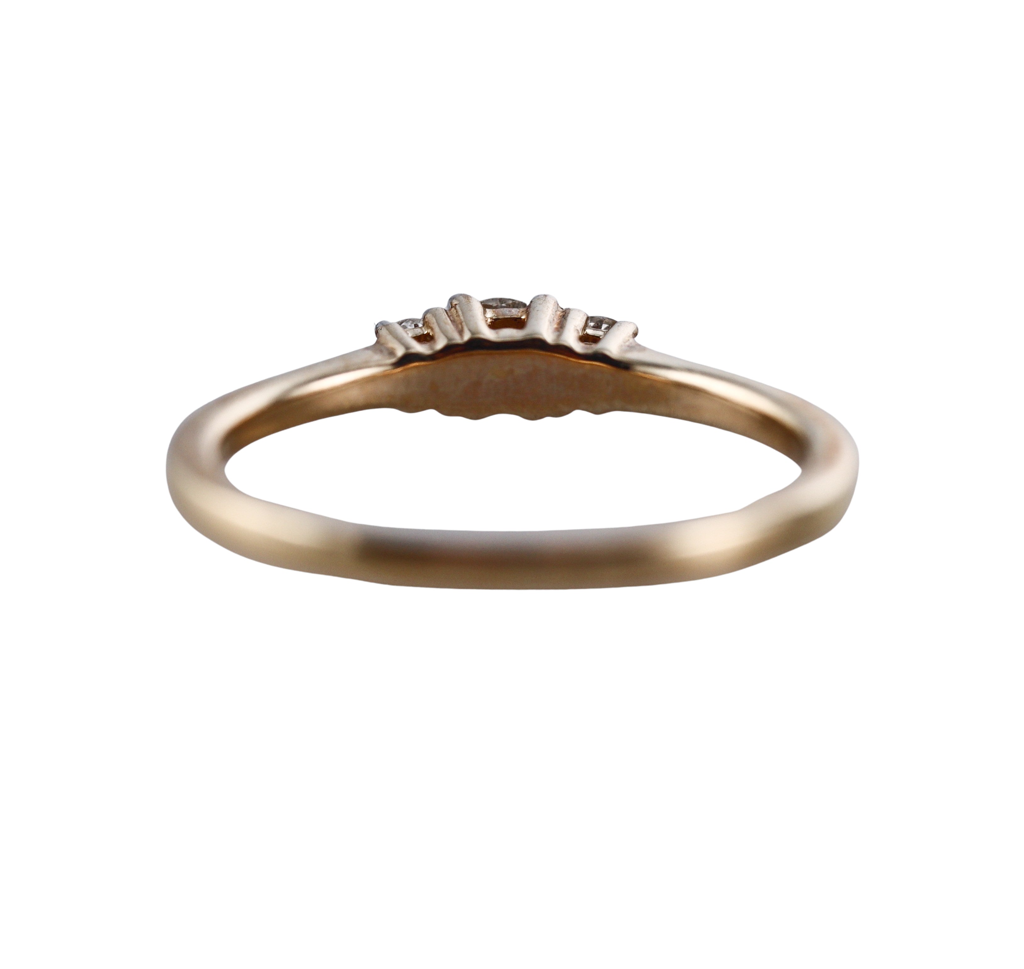 Kallati Yellow Gold Diamond Engagement Ring