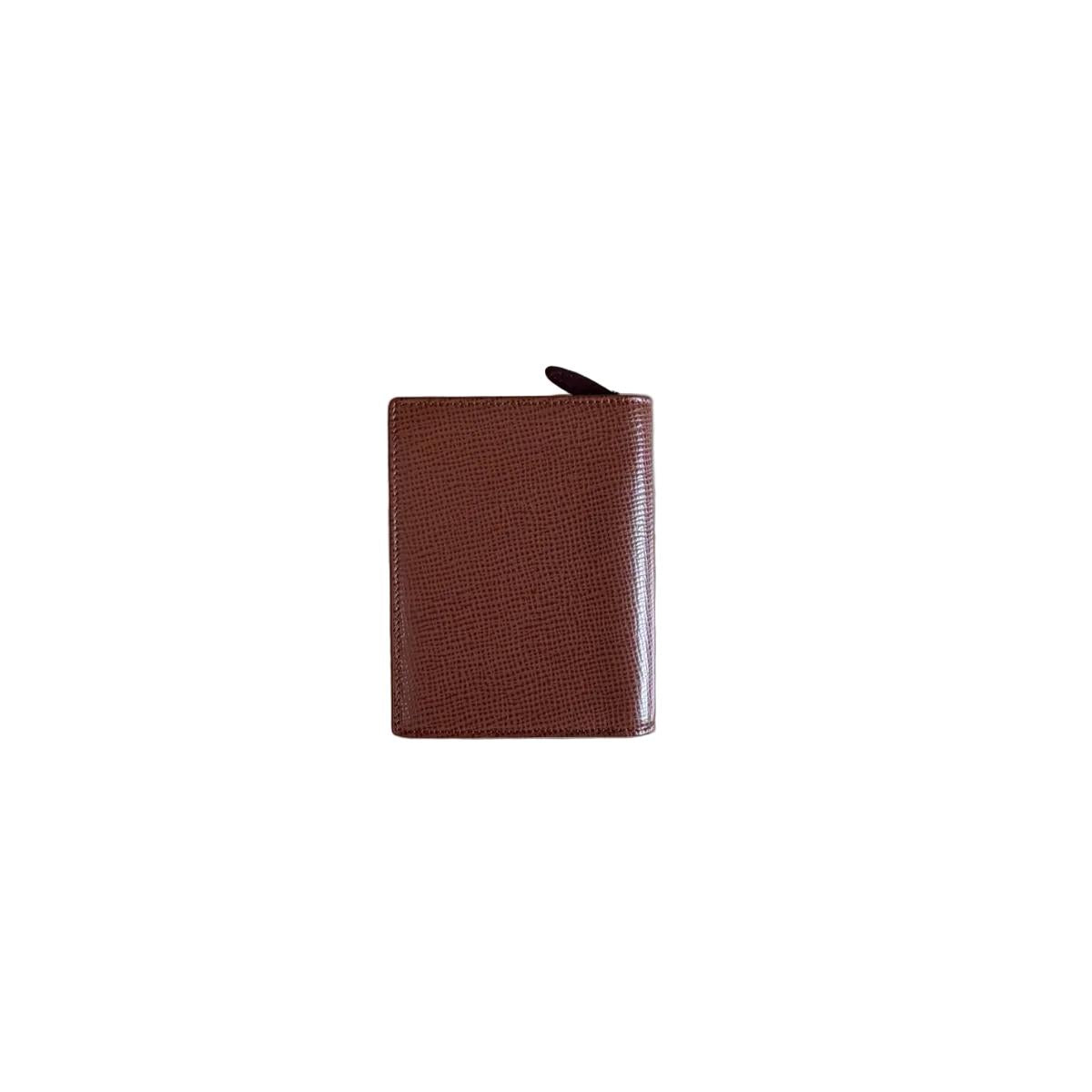 Davidoff Brown Leather Wallet Cardholder Small 10229