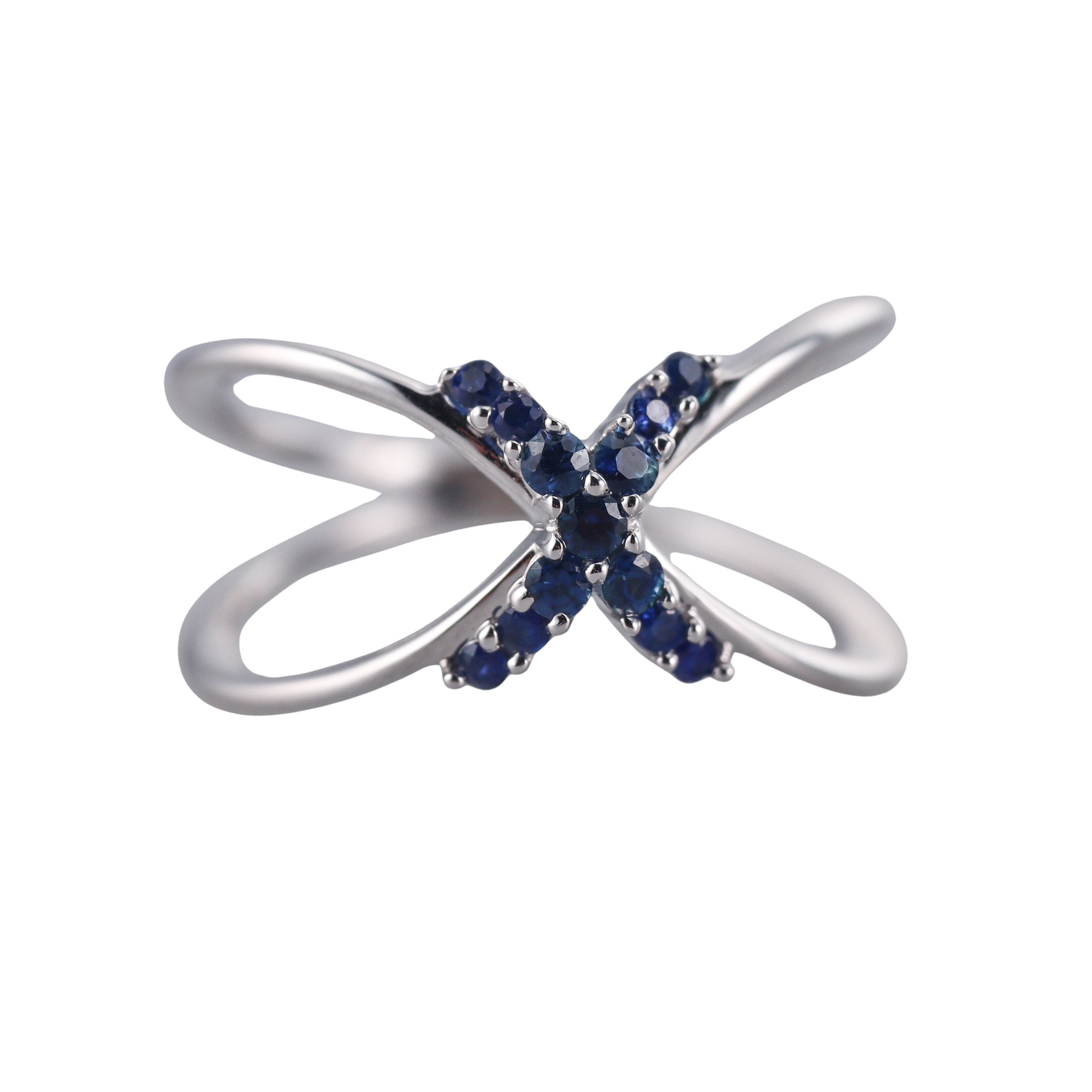 Kallati White Gold Sapphire Ring