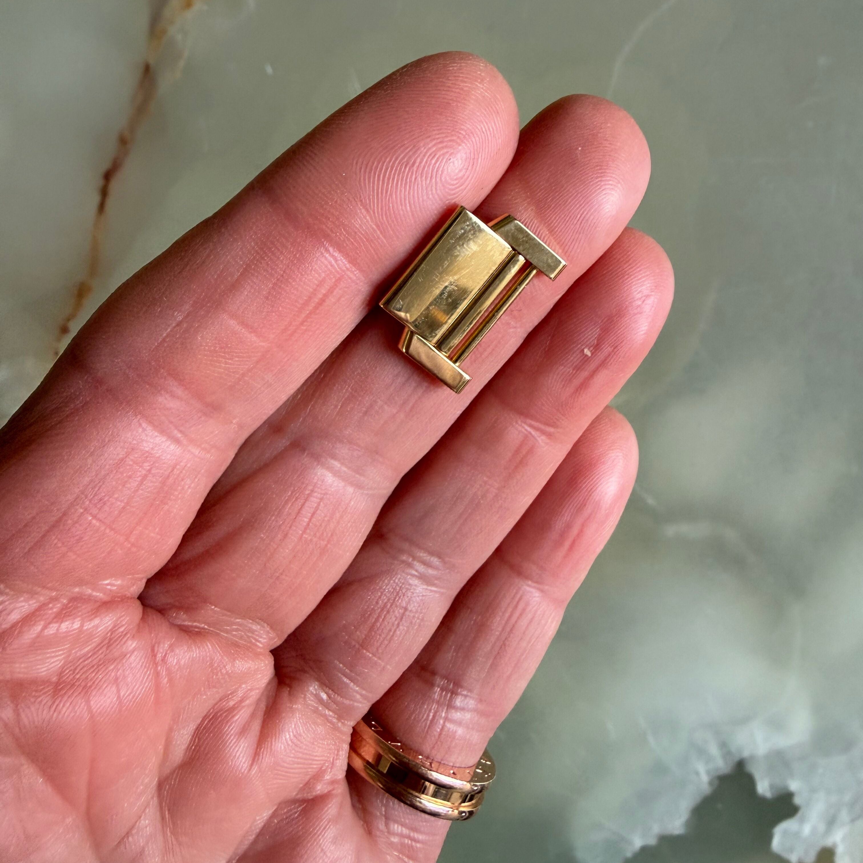 Authentic Cartier Tank 18k Gold Link 18mm