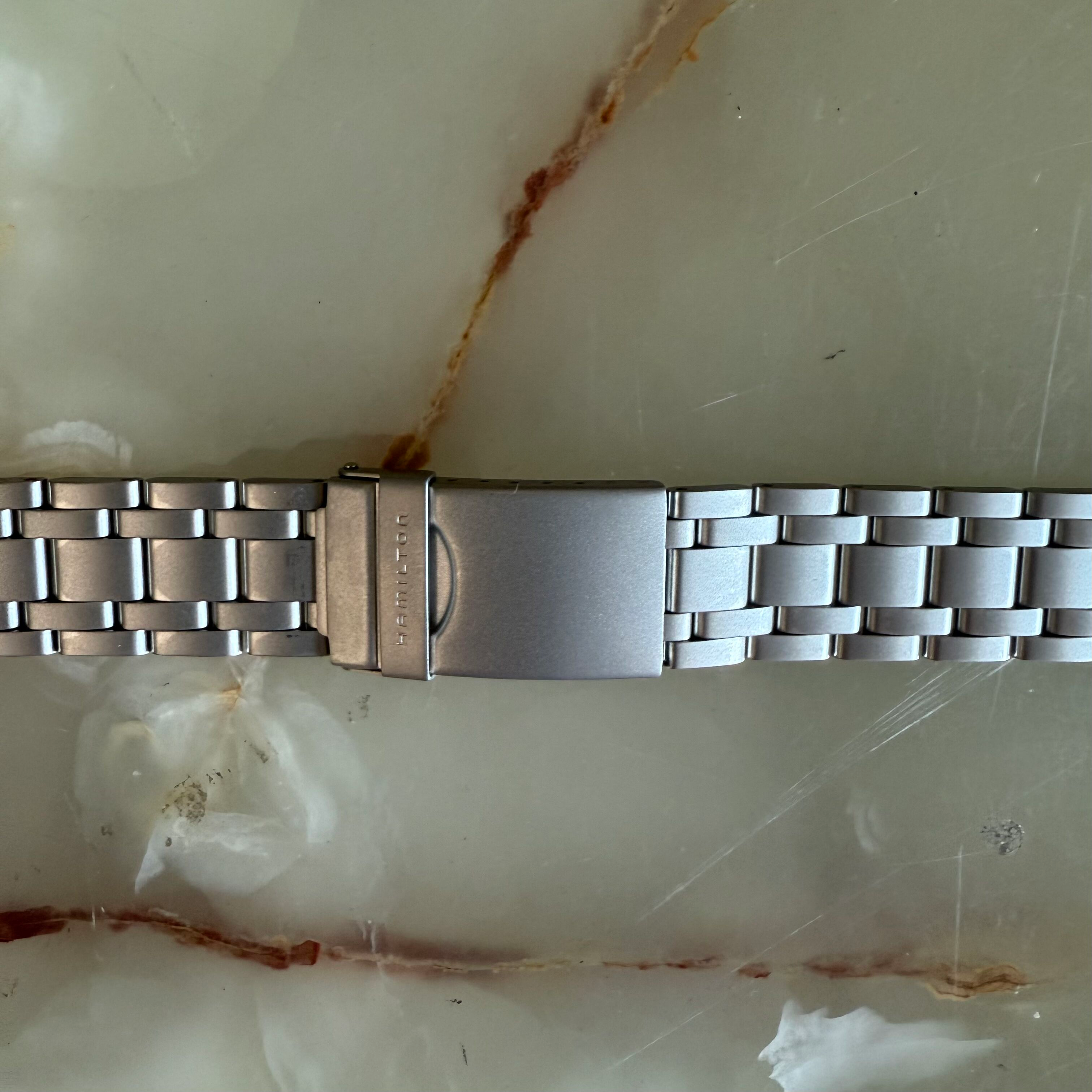 Authentic Hamilton Steel Watch Bracelet 20mm