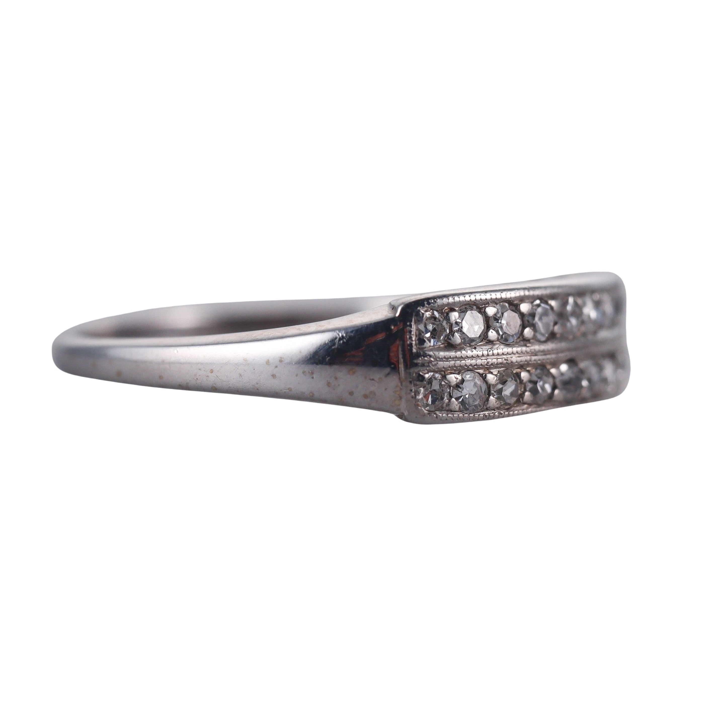 14k White Gold Diamond Ring