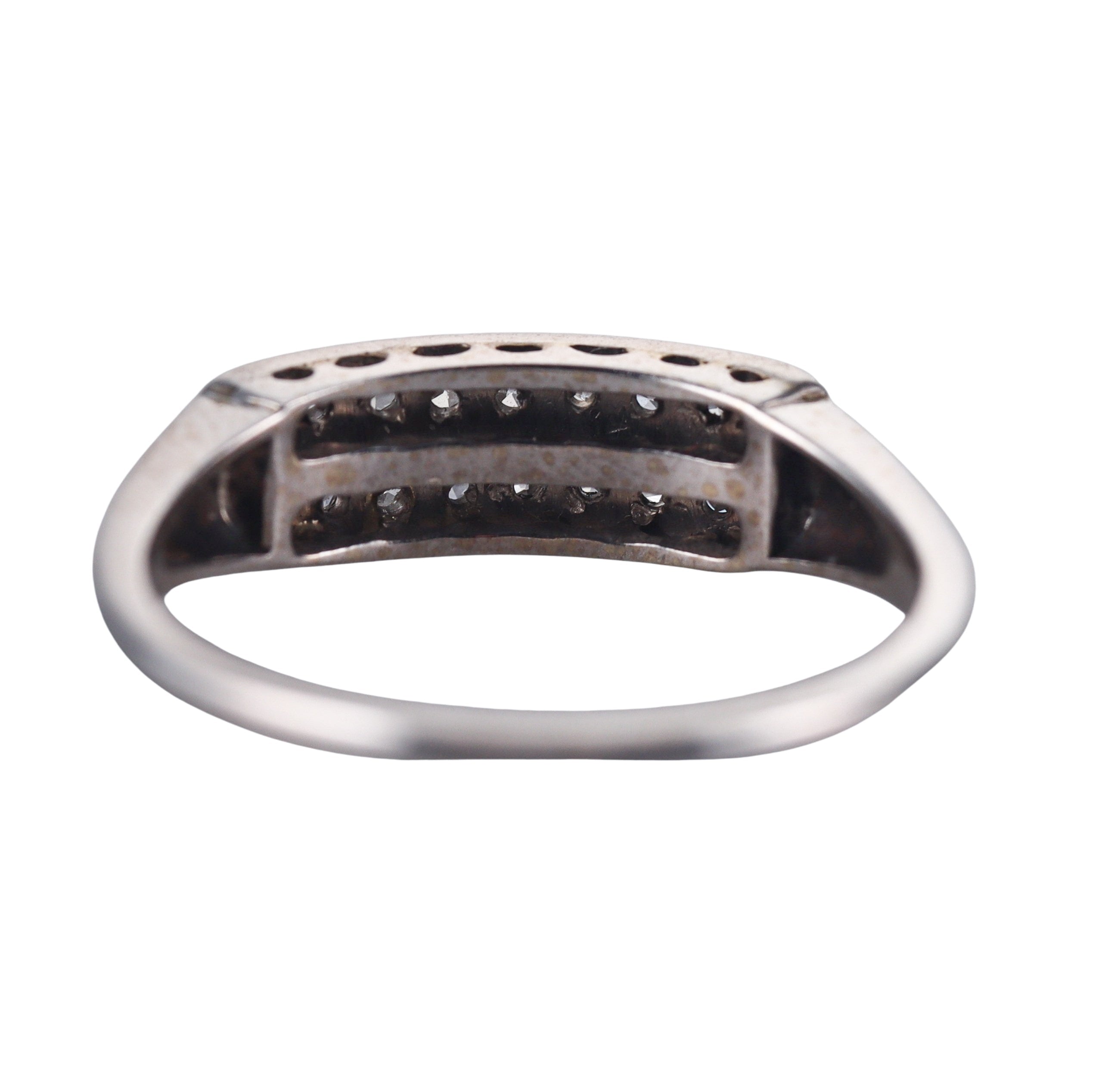 14k White Gold Diamond Ring