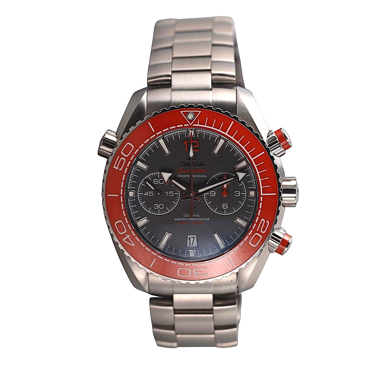 Omega Planet Ocean 600M Seamaster Chronograph Grey Dial Watch 21530465199001