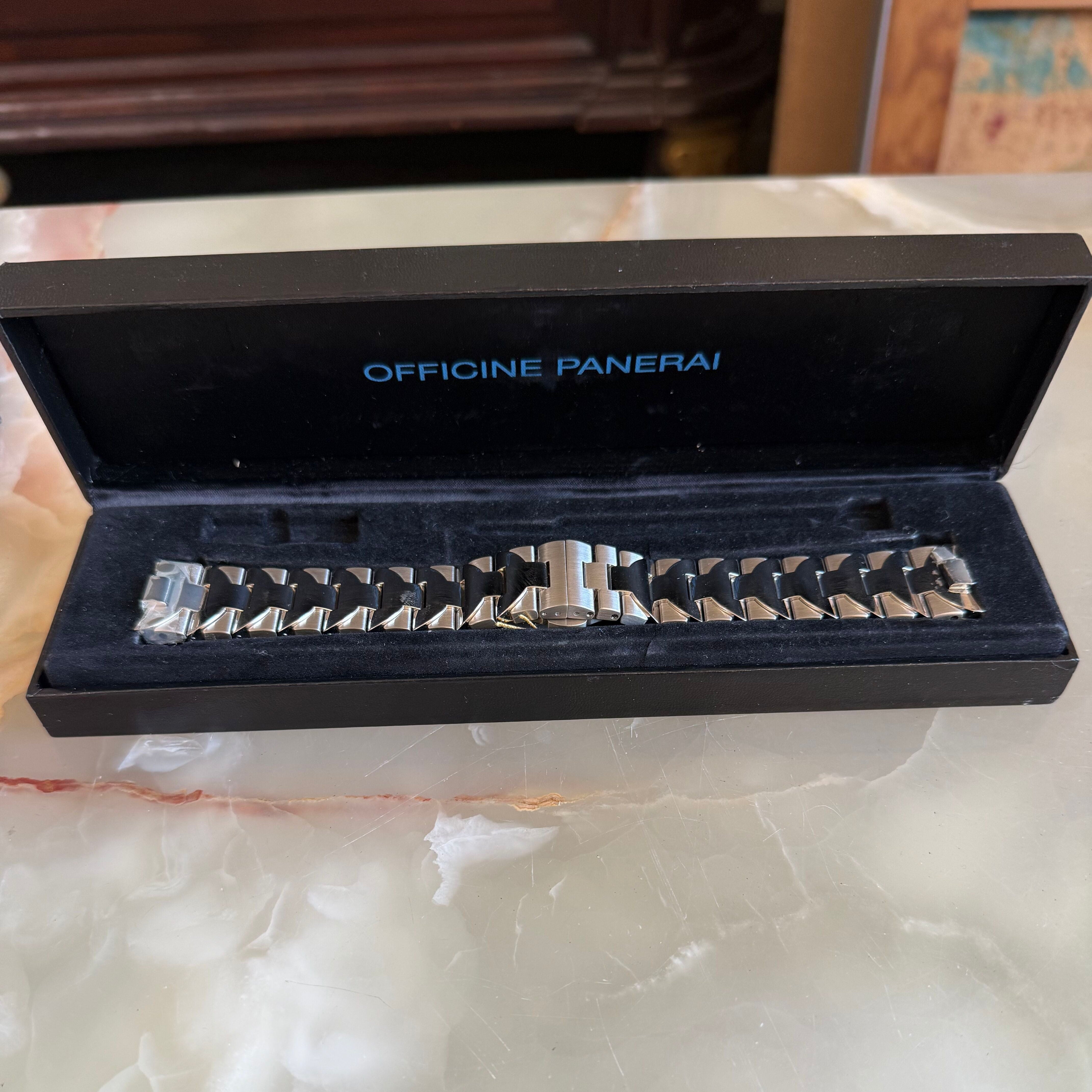 Authentic Panerai Luminor Marina Stainless Steel 22mm Watch Bracelet