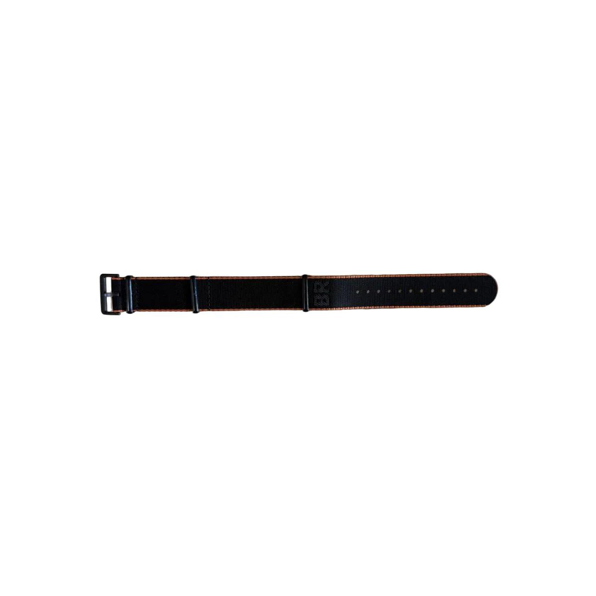 Authentic Bell & Ross Black Nylon Watch Strap Band 22mm