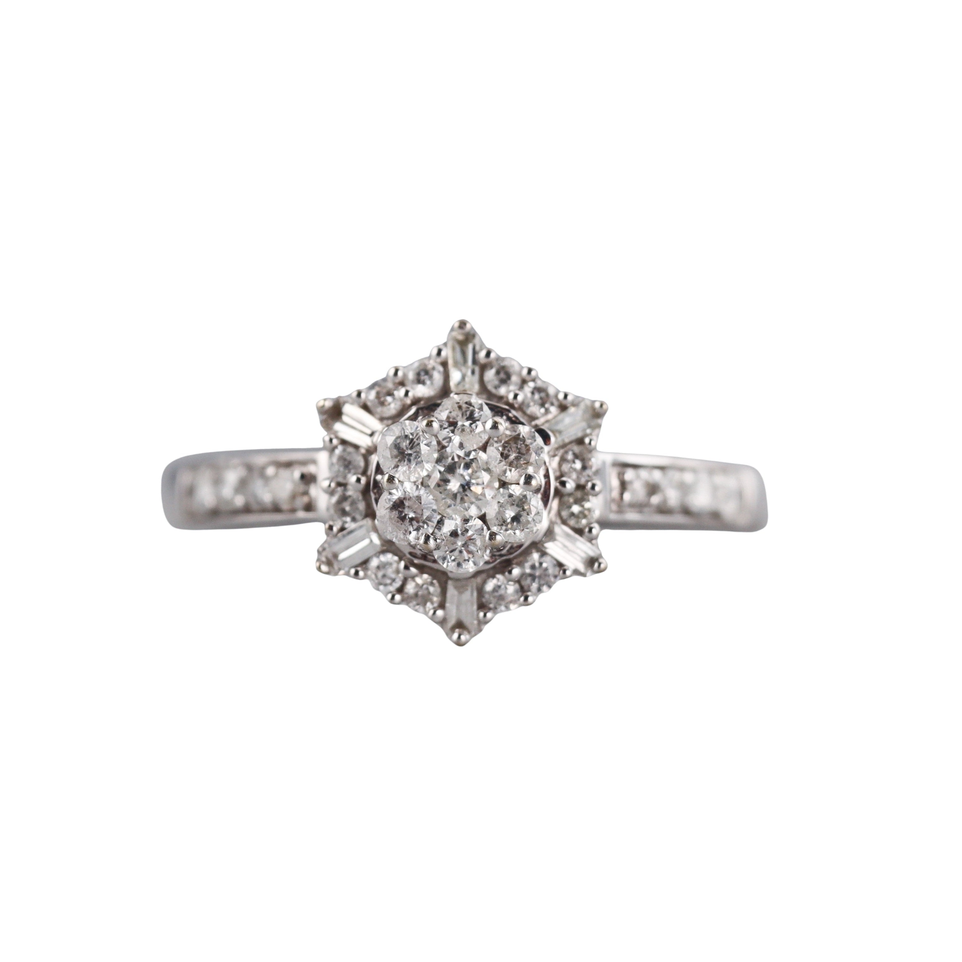 14k Gold Diamond Ring