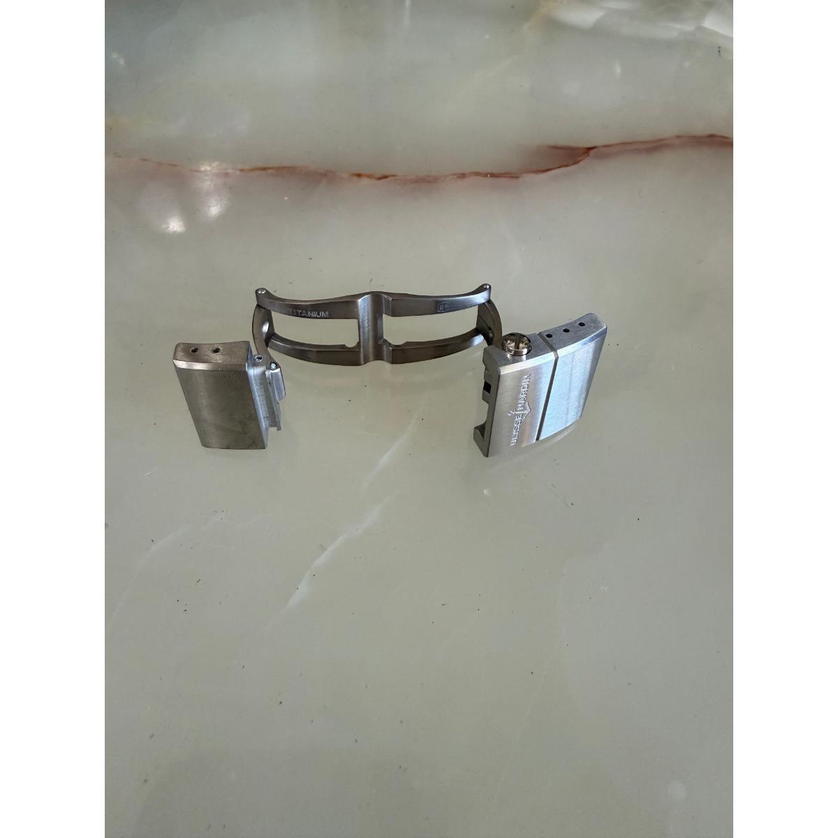 Authentic Ulysse Nardin Titanium Deployant Buckle 18mm