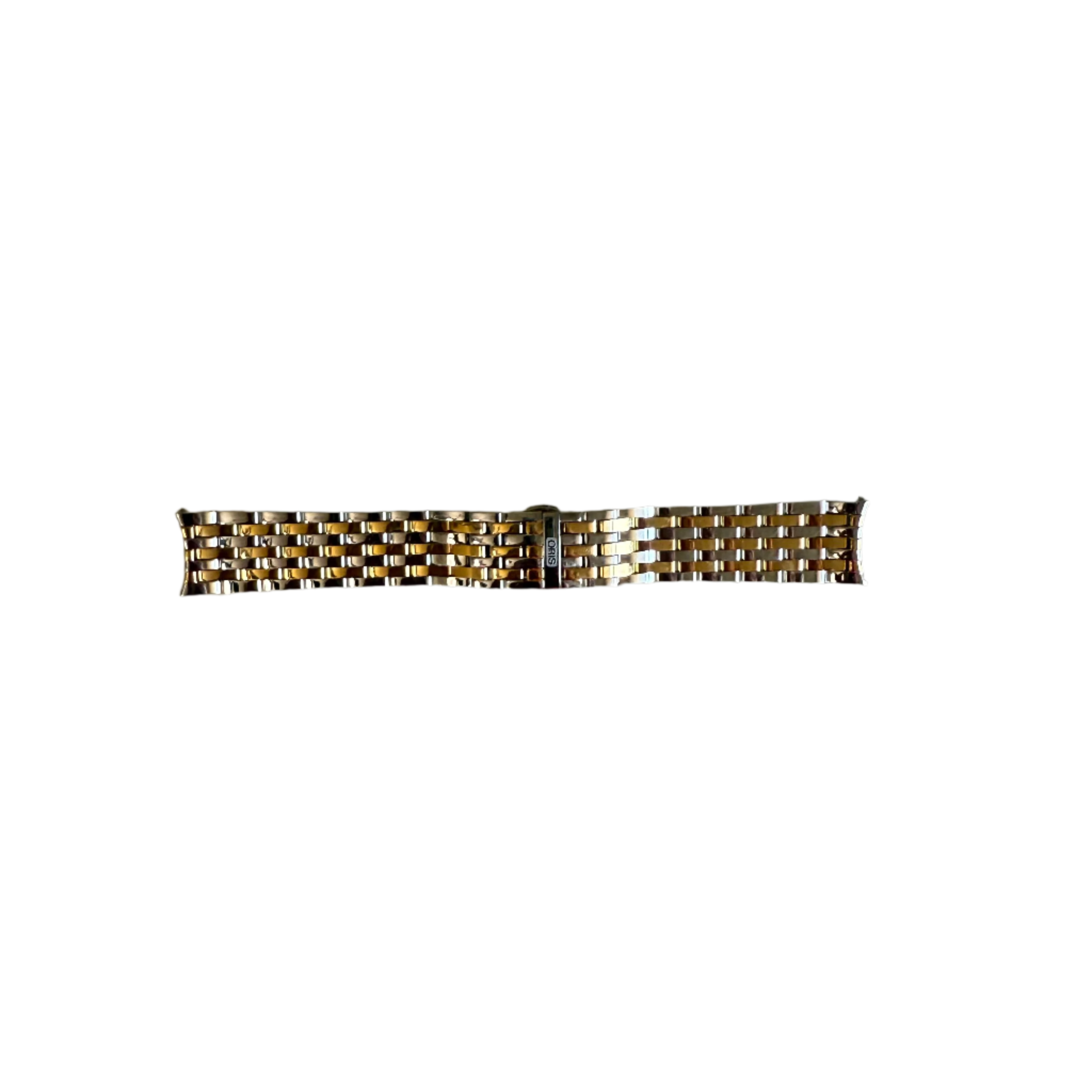 Authentic Oris Steel Gold Watch Bracelet 21mm 0782174