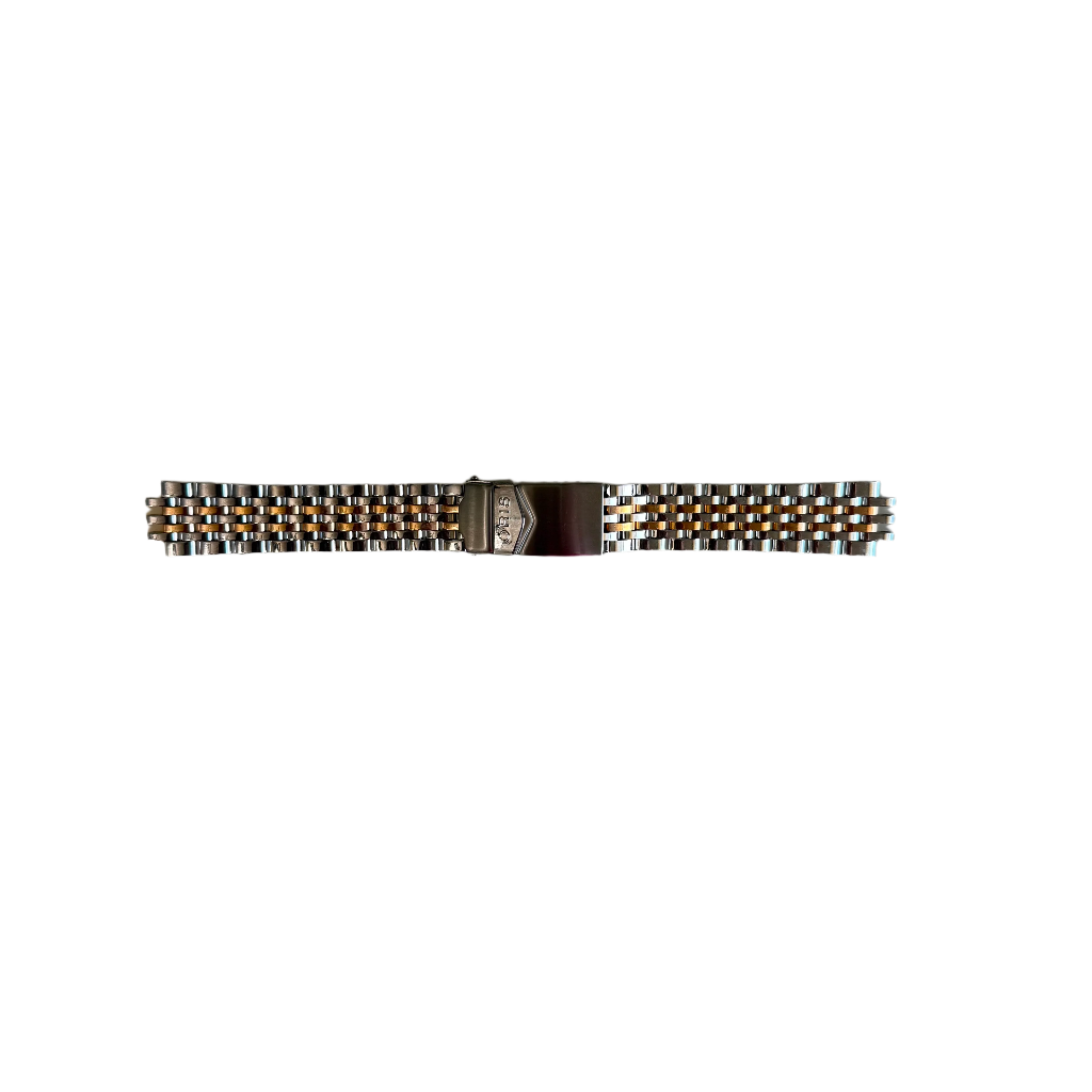 Authentic Oris Steel Gold Watch Bracelet 18mm 81863