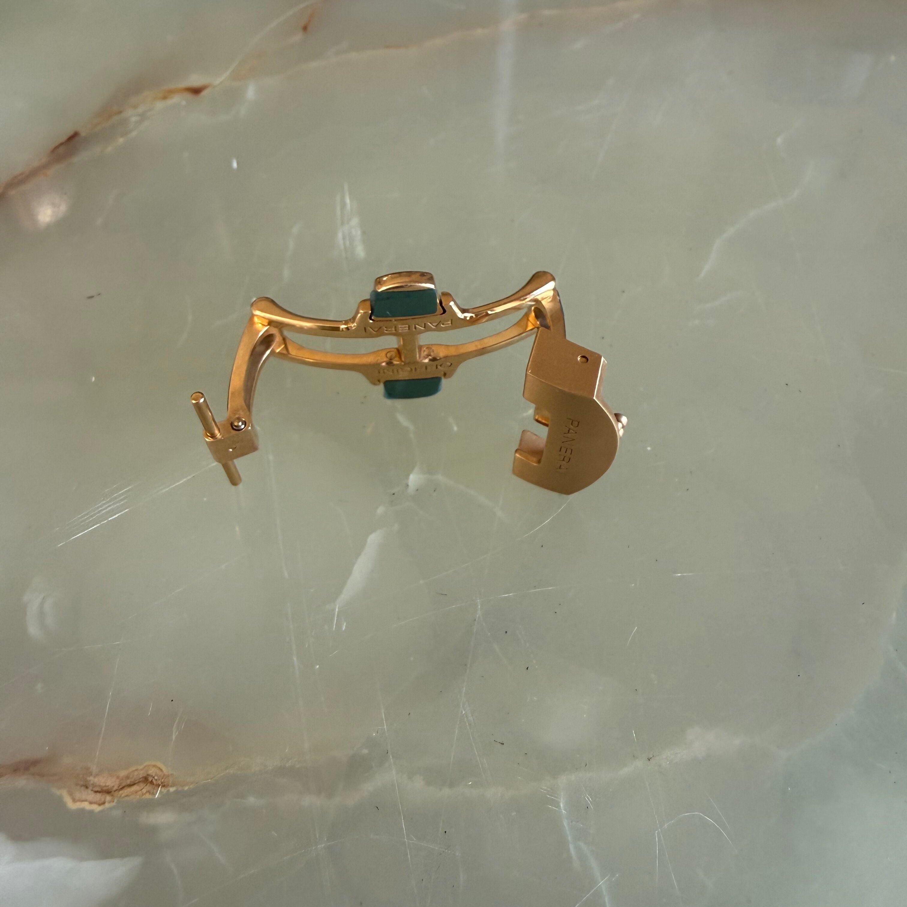 Authentic Panerai 18k Folding Clasp Buckle 22mm