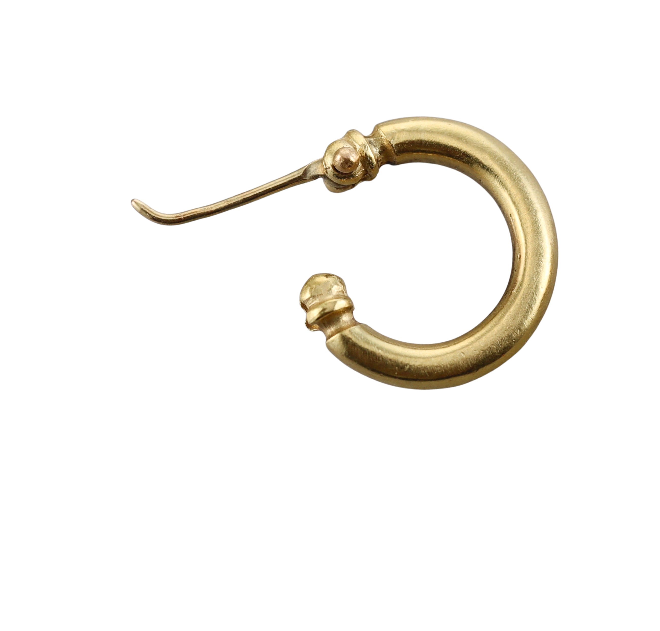 18k Gold Hoop Earrings