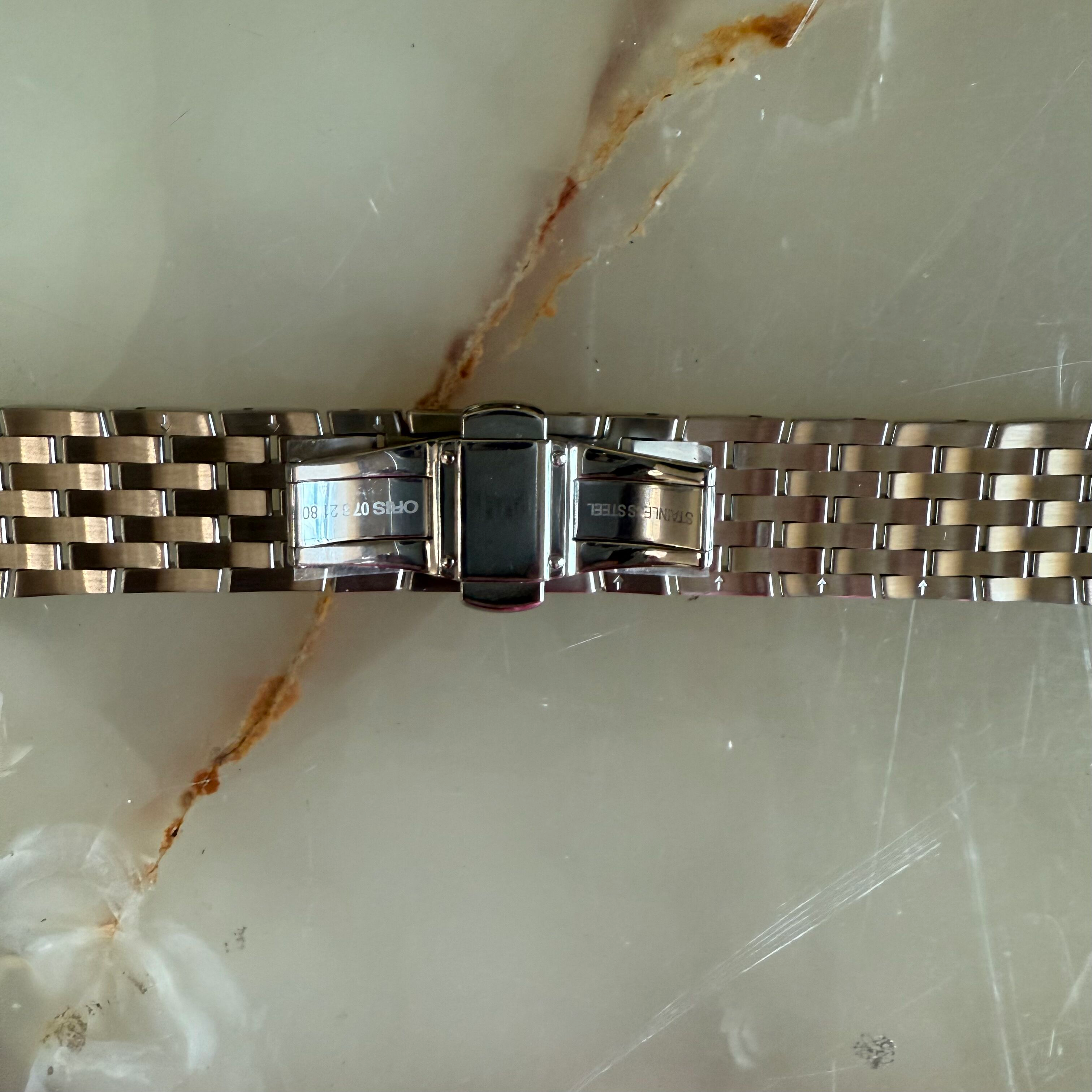 Authentic Oris Steel Watch Bracelet 23mm 82180